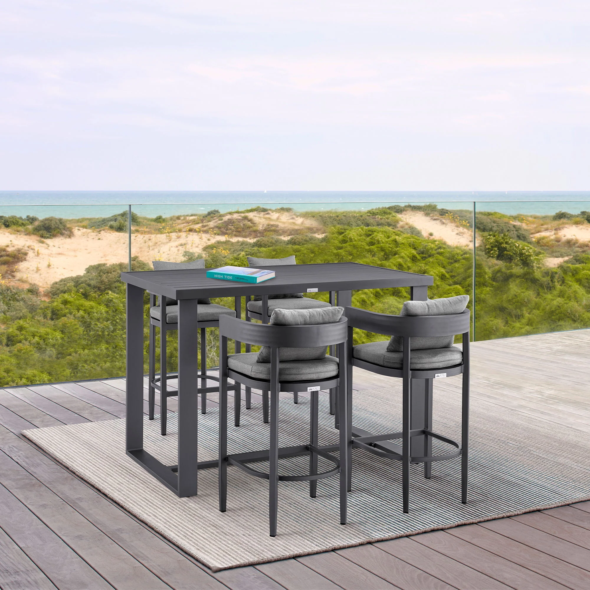 Menorca - Outdoor Patio Bar Stool - Image 7