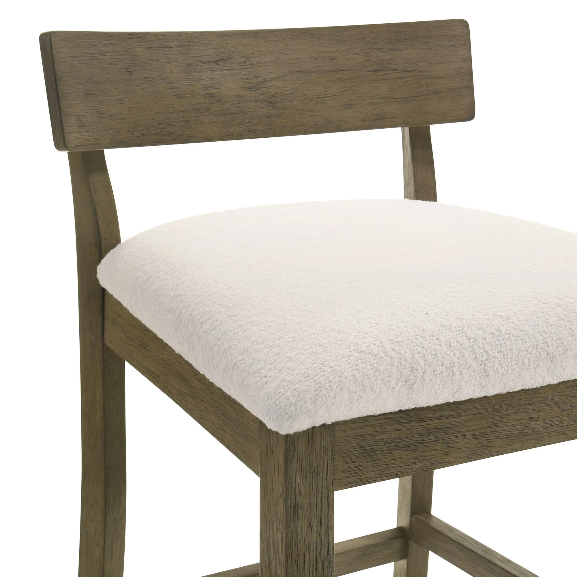 Merie - Modern Transitional Wood Bar Height Kitchen Bar Stool - Image 14
