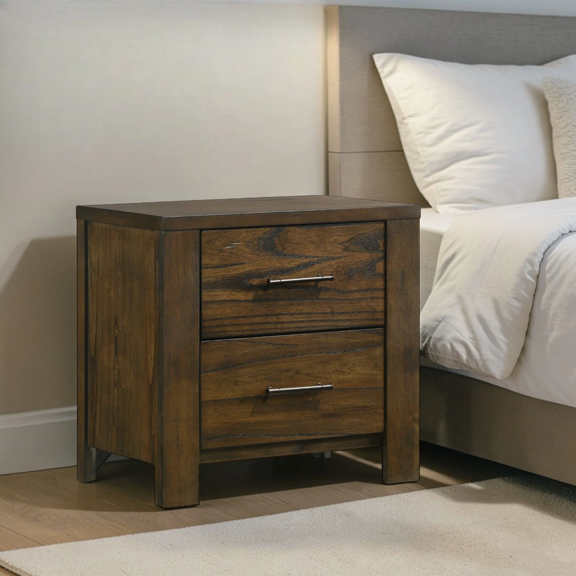 Merrilee - Nightstand - Oak - Image 6