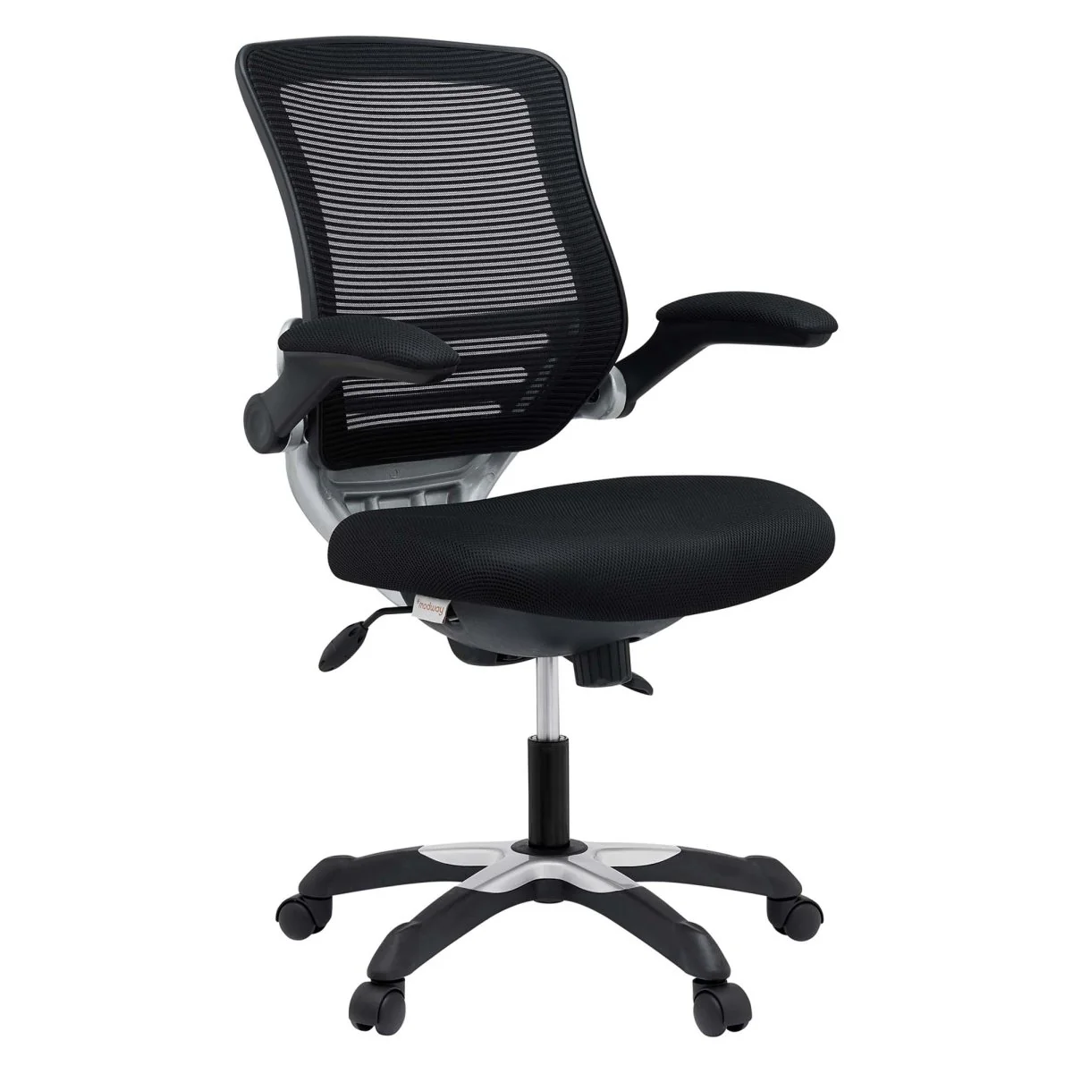 Mesh Office Chair with Flip-Up Arms – Breathable Mesh Midback, Swivel Base - Image 7
