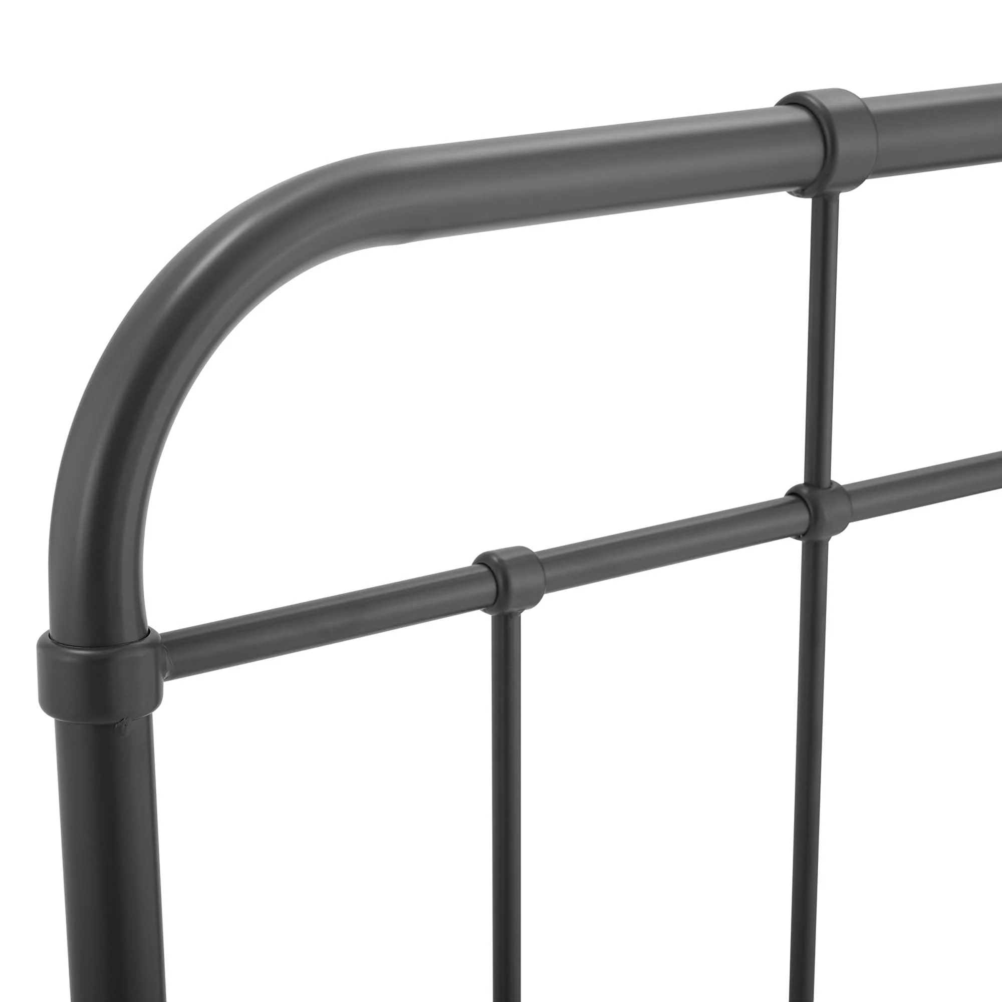 Metal Headboard with Curved Spindle Design - Image 34