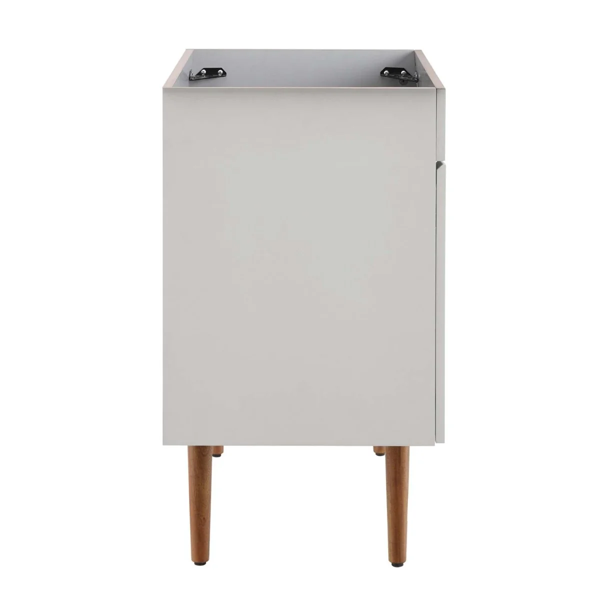 Mid-Century Bathroom Vanity Cabinet – Modern Style Vanity with Storage - Image 11