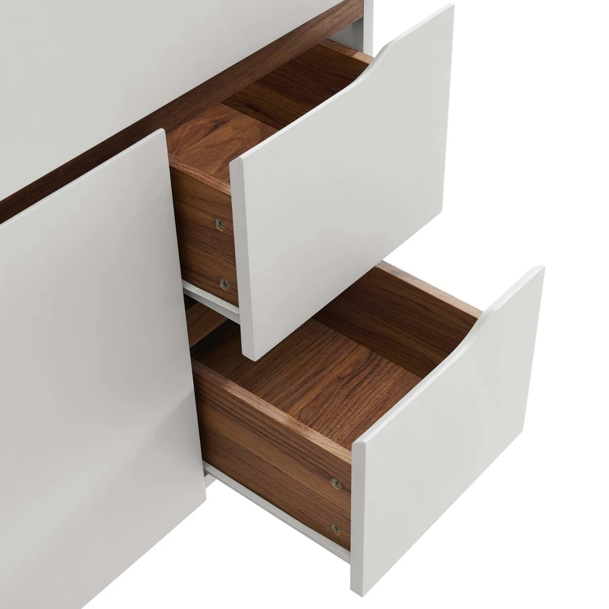 Mid-Century Bathroom Vanity Cabinet – Modern Style Vanity with Storage - Image 14