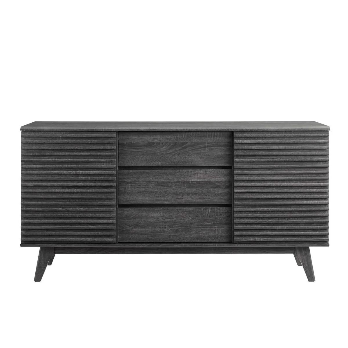Mid Century Sideboard Buffet TV Stand 63 Inch - Image 6