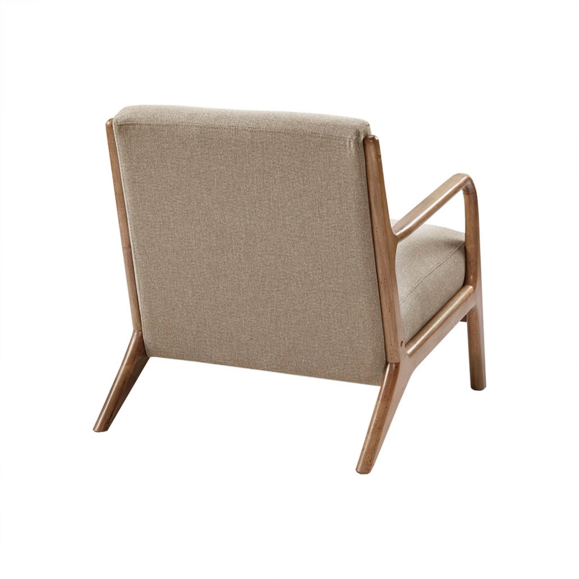 Mid-Century Style Lounge Chair With Upholstered Seat - Image 13