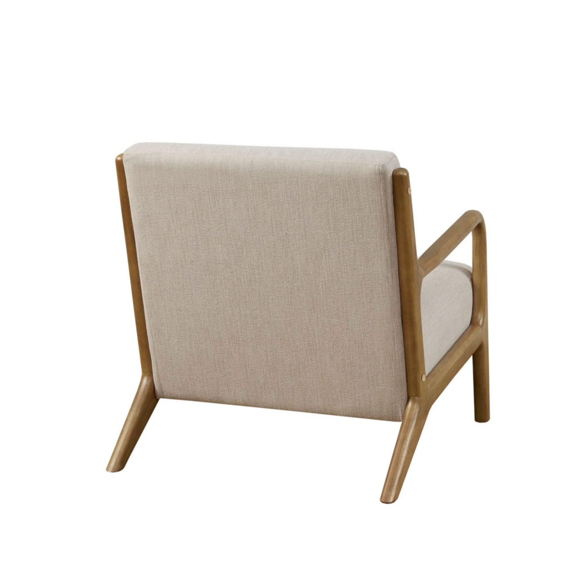 Mid-Century Style Lounge Chair With Upholstered Seat - Image 25