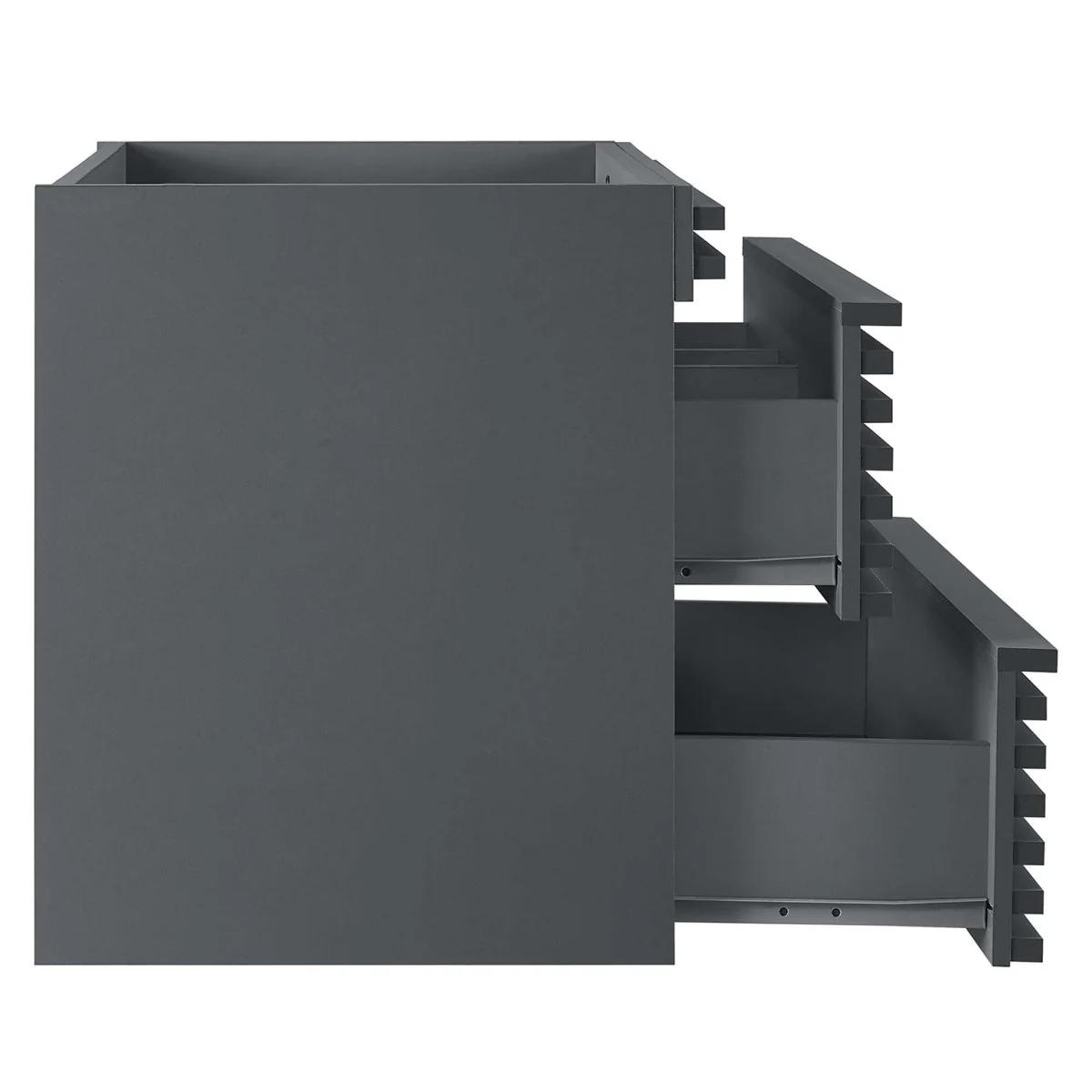 Mid-Century Wall-Mount Bathroom Vanity Cabinet — Available in Multiple Sizes and Finishes - Image 110