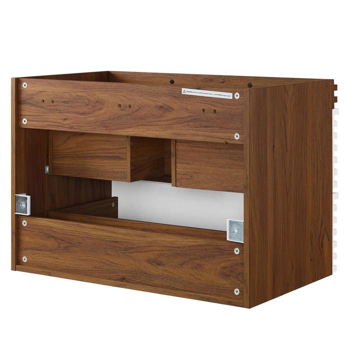Mid-Century Wall-Mount Bathroom Vanity Cabinet — Available in Multiple Sizes and Finishes - Image 135