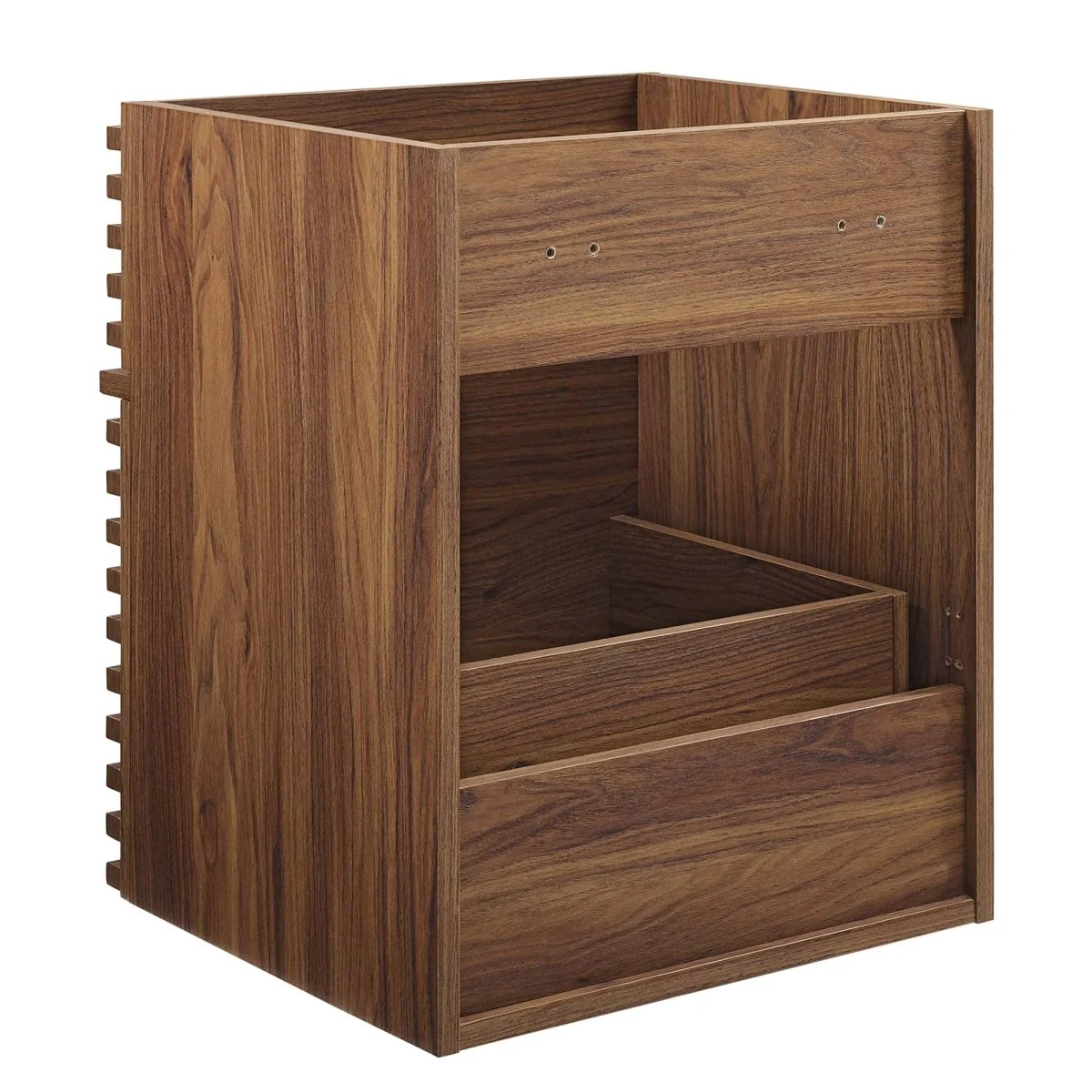 Mid-Century Wall-Mount Bathroom Vanity Cabinet — Available in Multiple Sizes and Finishes - Image 37