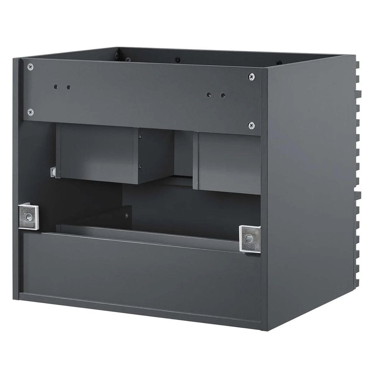 Mid-Century Wall-Mount Bathroom Vanity Cabinet — Available in Multiple Sizes and Finishes - Image 62