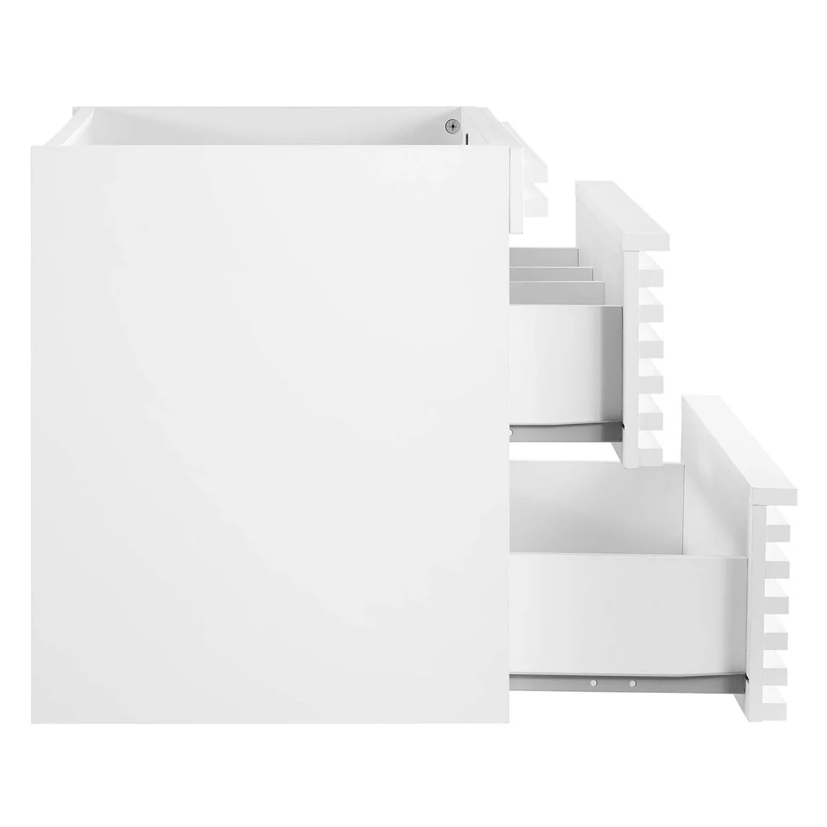 Mid-Century Wall-Mount Bathroom Vanity Cabinet — Available in Multiple Sizes and Finishes - Image 79