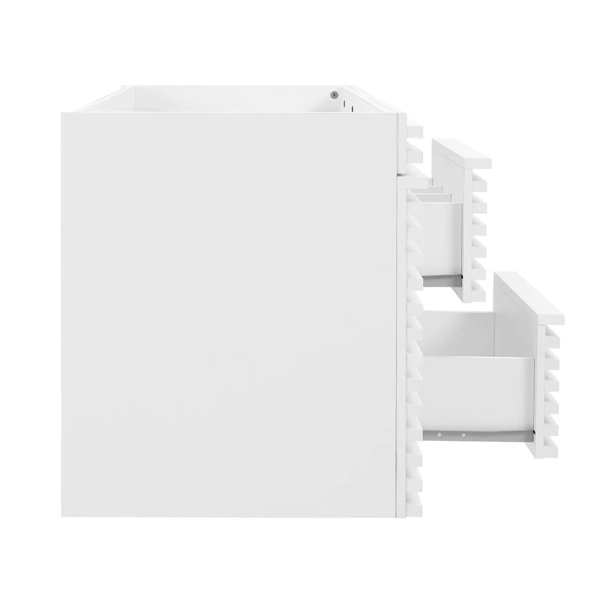 Mid-Century Wall-Mount Bathroom Vanity Cabinet, Floating Modern Vanity with Storage - Image 14