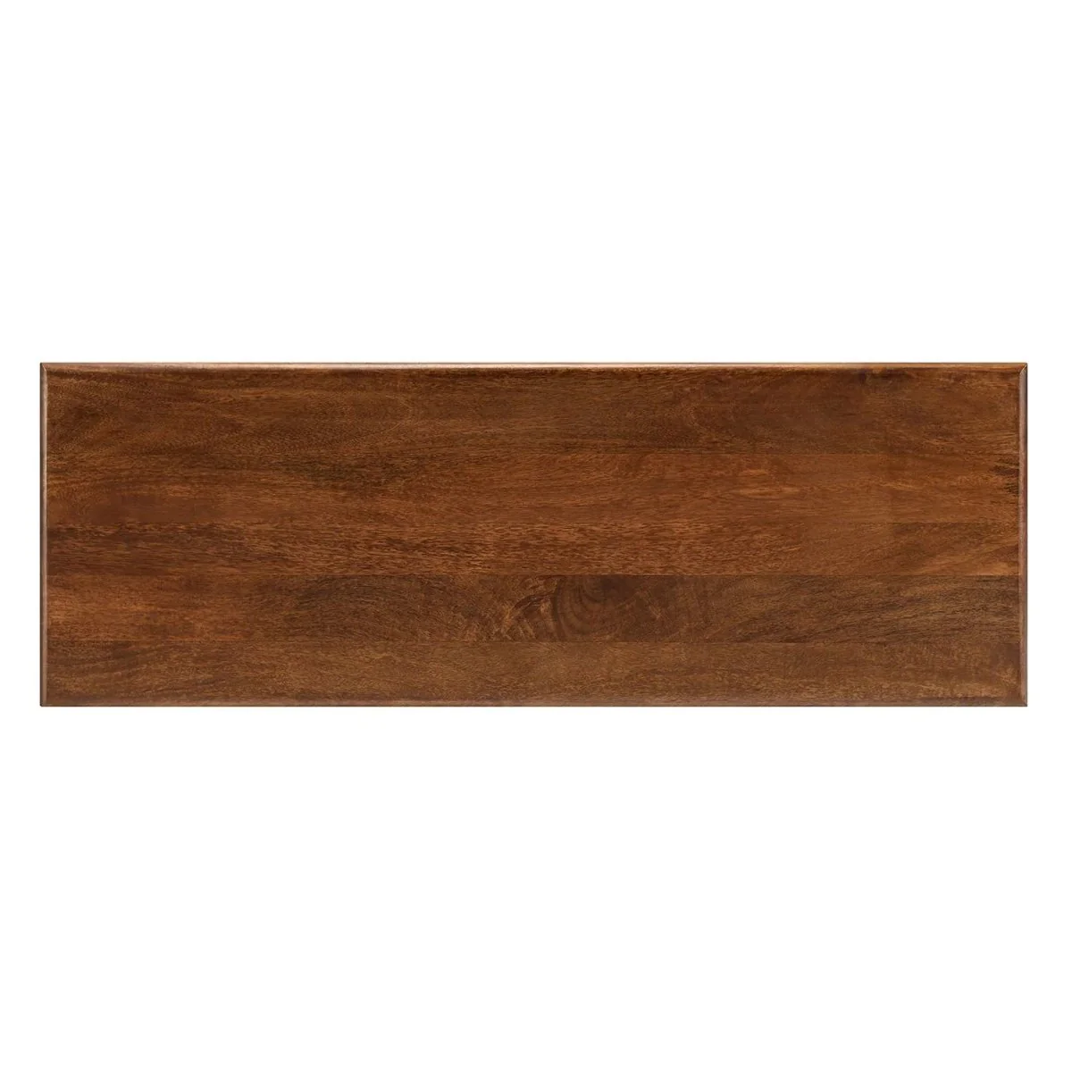 Mid Century Wood Console Table with Arched Base – 46 Inch - Image 16