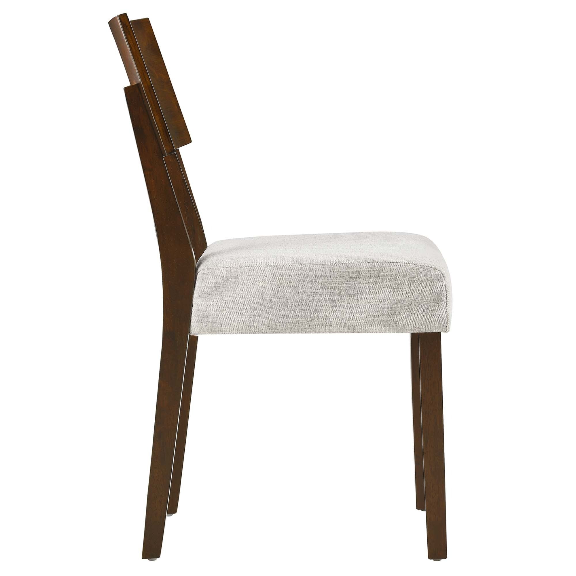 Mid-Century Wood Dining Side Chairs Set of 2 - Image 14