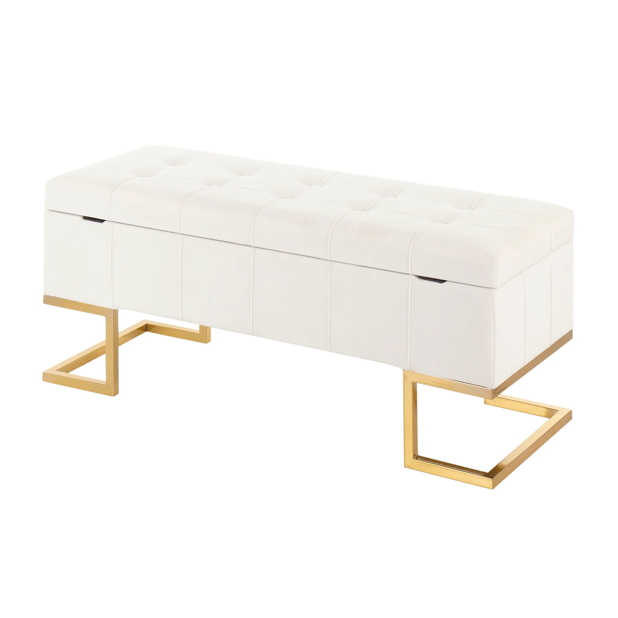 Midas - Contemporary / Glam Storage Bench - Image 2