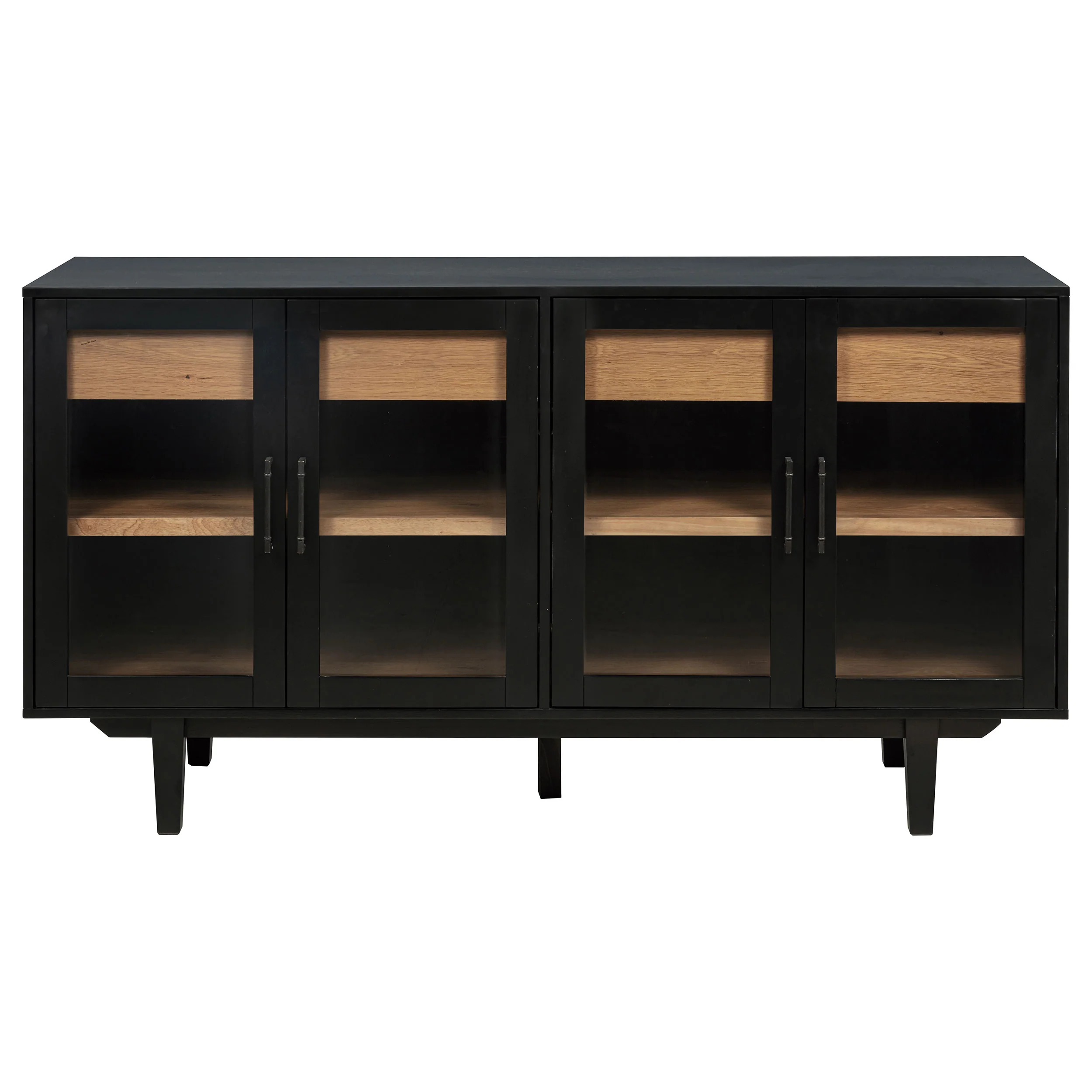 Middleton 4-Door Sideboard Server - Black - Image 2