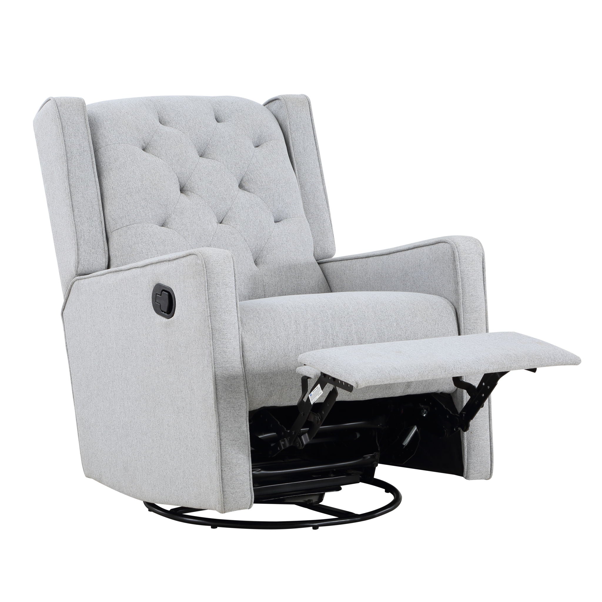 Milah - Gliding Swivel Recliner Tufted - Image 3