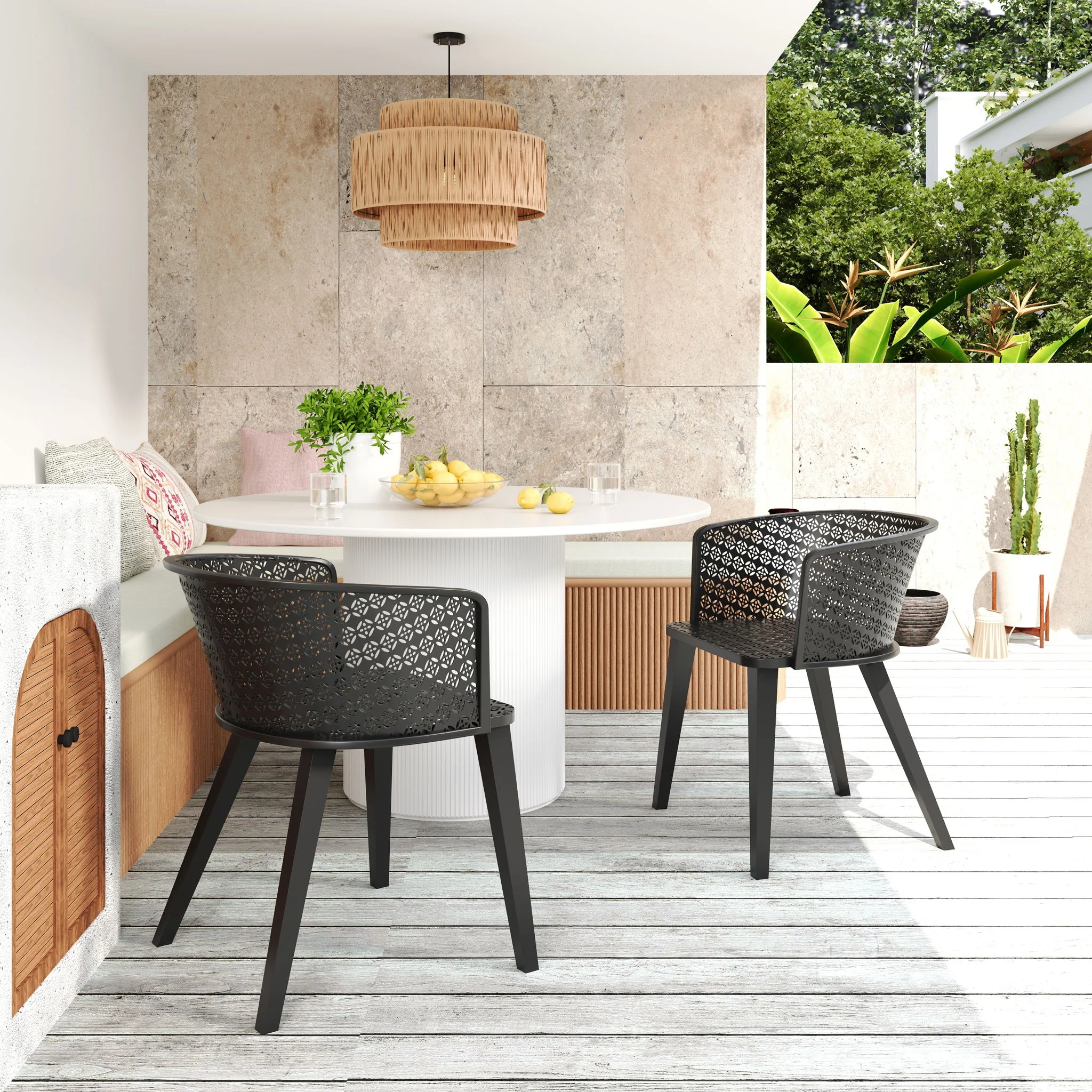 Milan - Outdoor Dining Chair (Set of 2) - Image 7