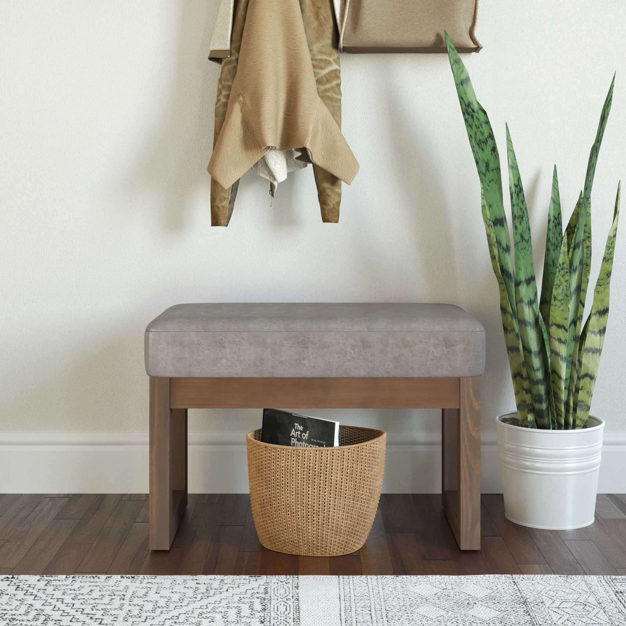 Milltown - Upholstered Ottoman Bench - Image 55