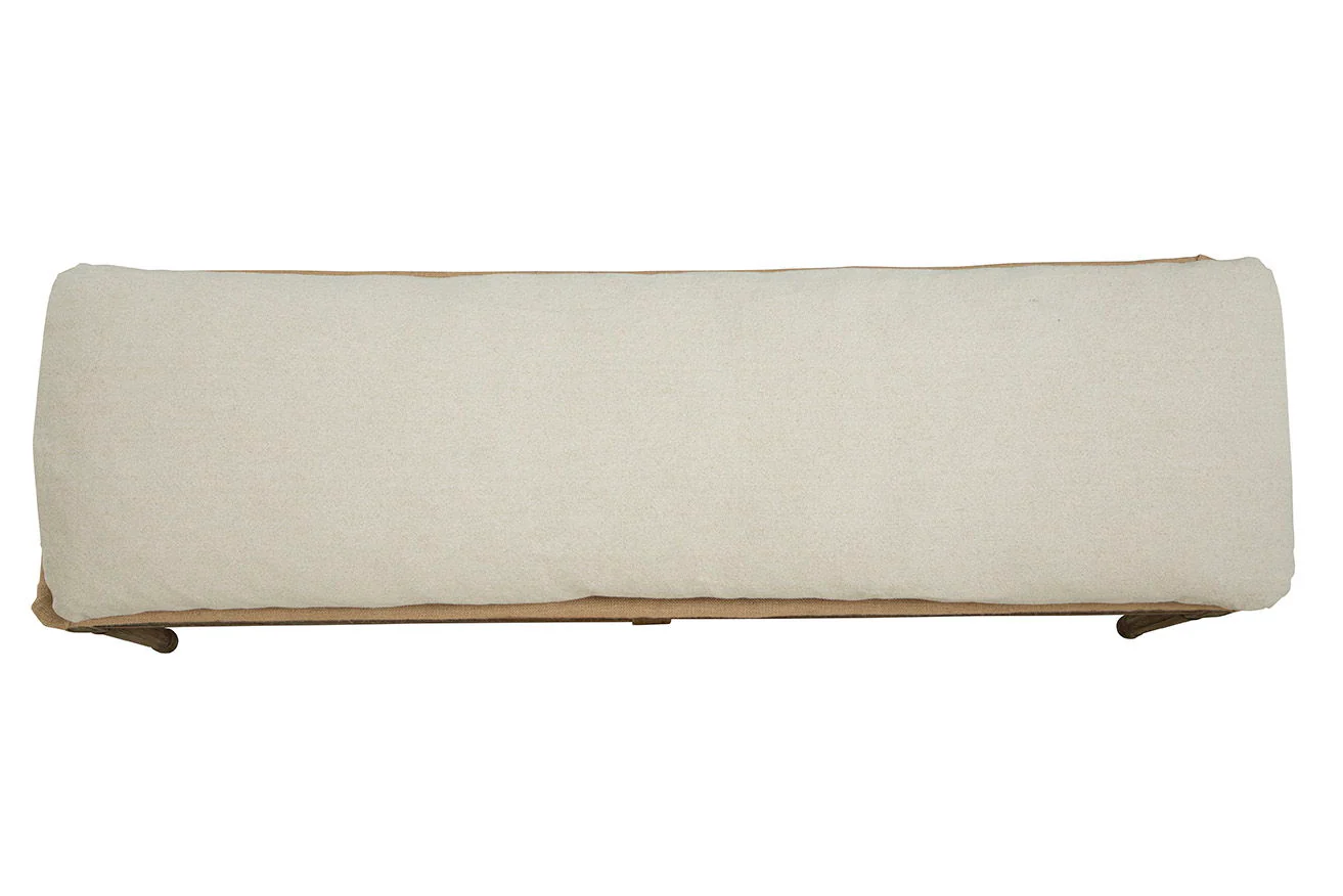 Milton - Bench - Beige / Light Brown - Image 4
