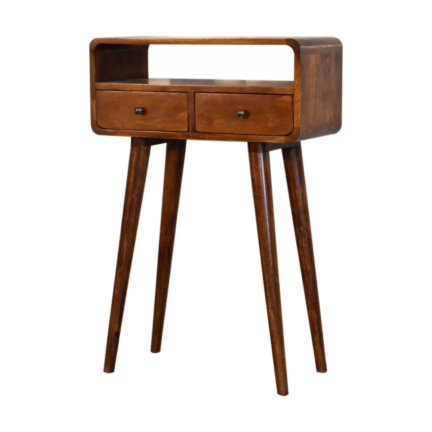 Mini Console Table - Chestnut - Image 6