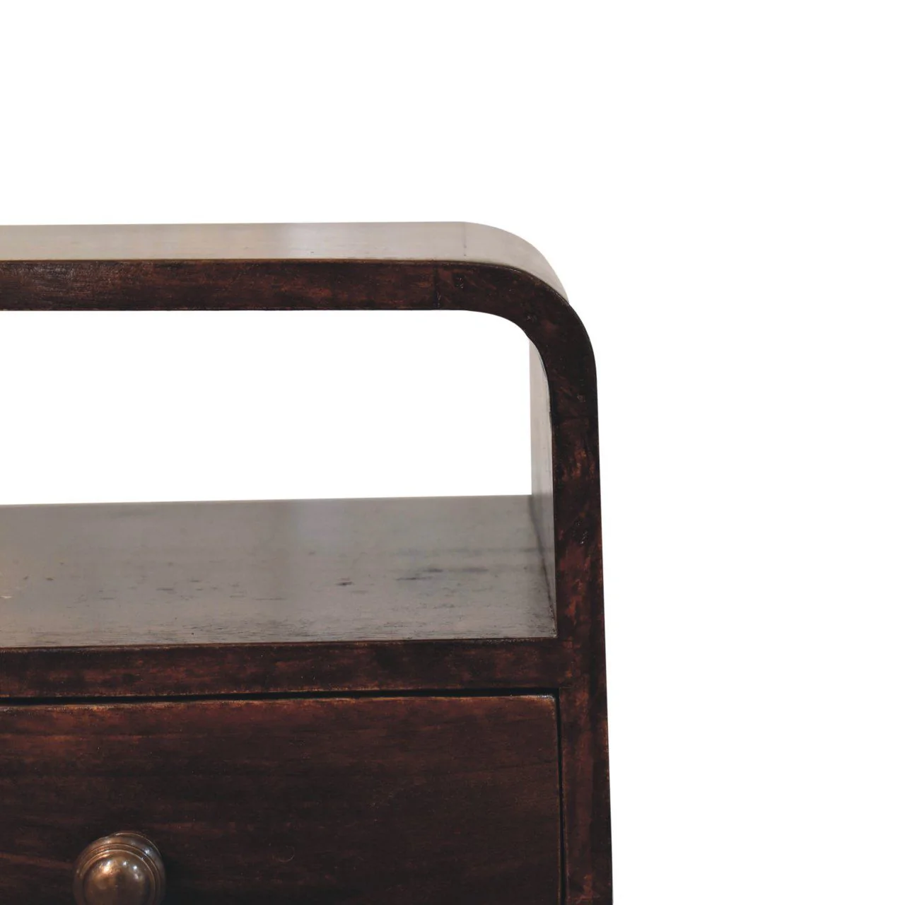 Mini Curve Open Bedside Nightstand - Image 8