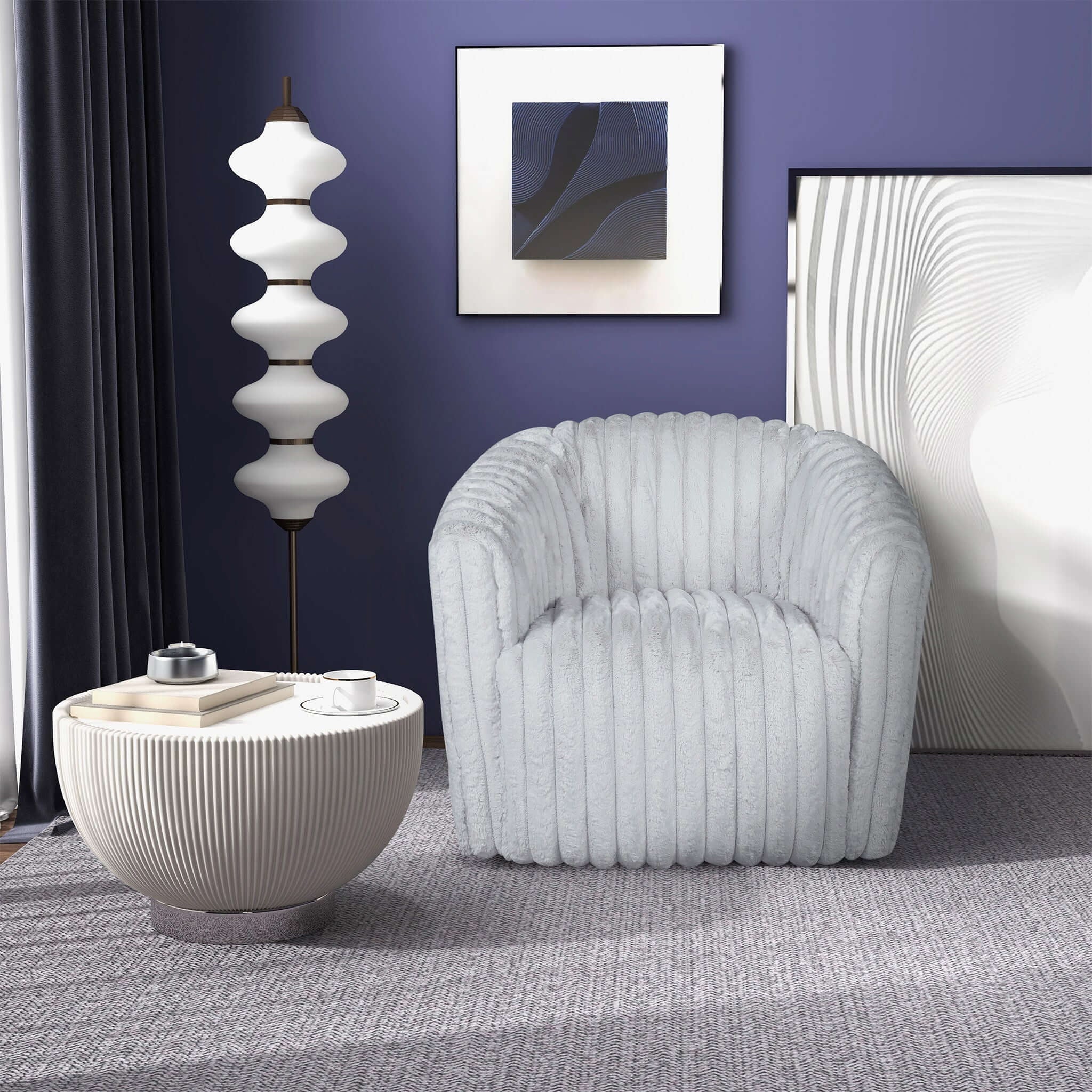 Mira - Modern Comfort Swivel Chair - Image 6
