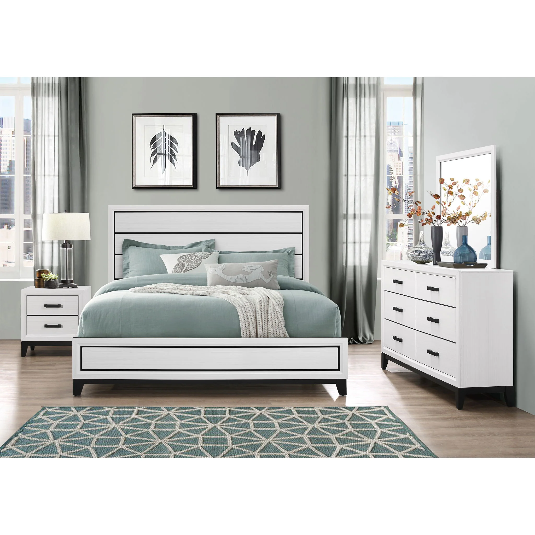 Mirage - 5 Piece Bedroom Set - Image 15