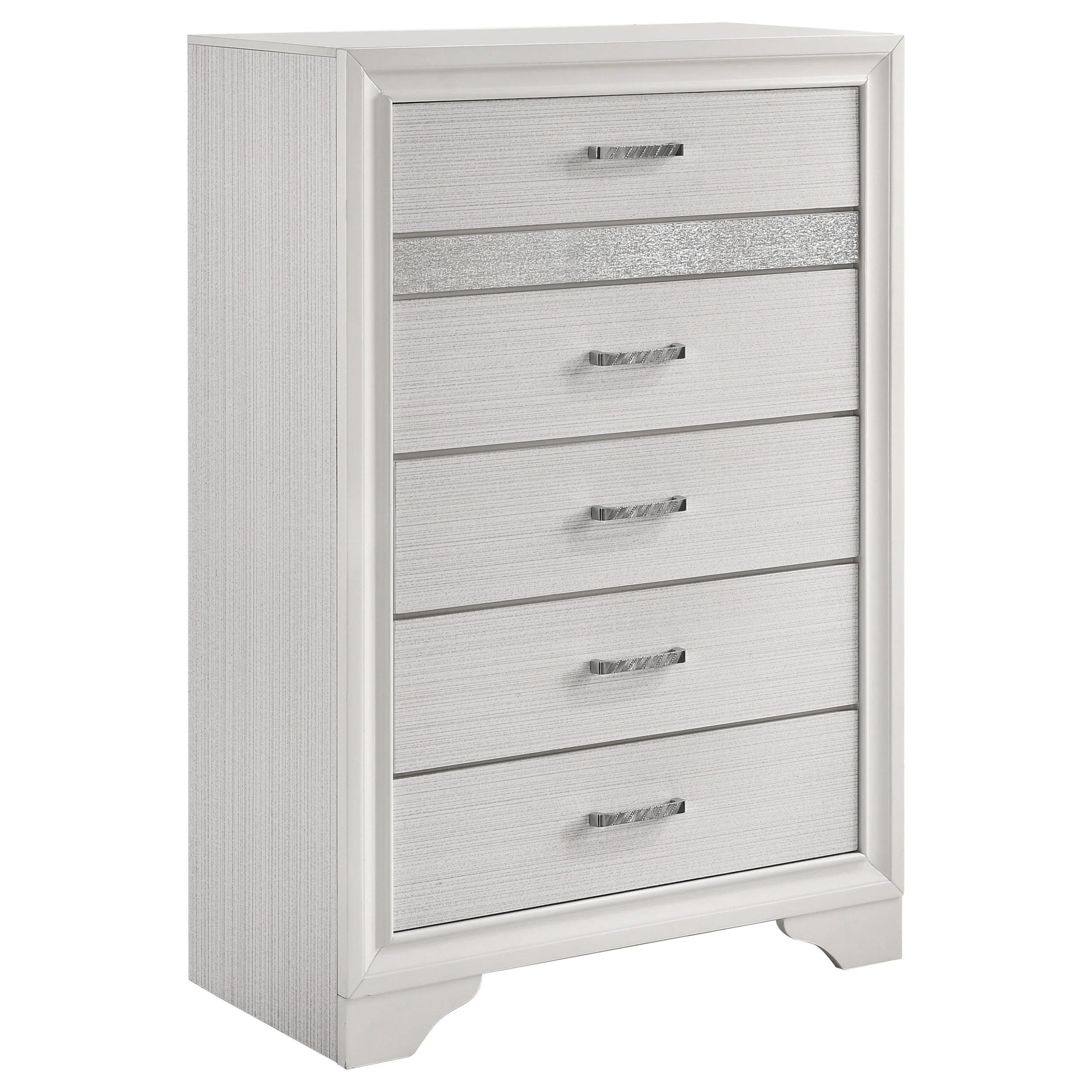 Miranda 6-Drawer Bedroom Chest in White