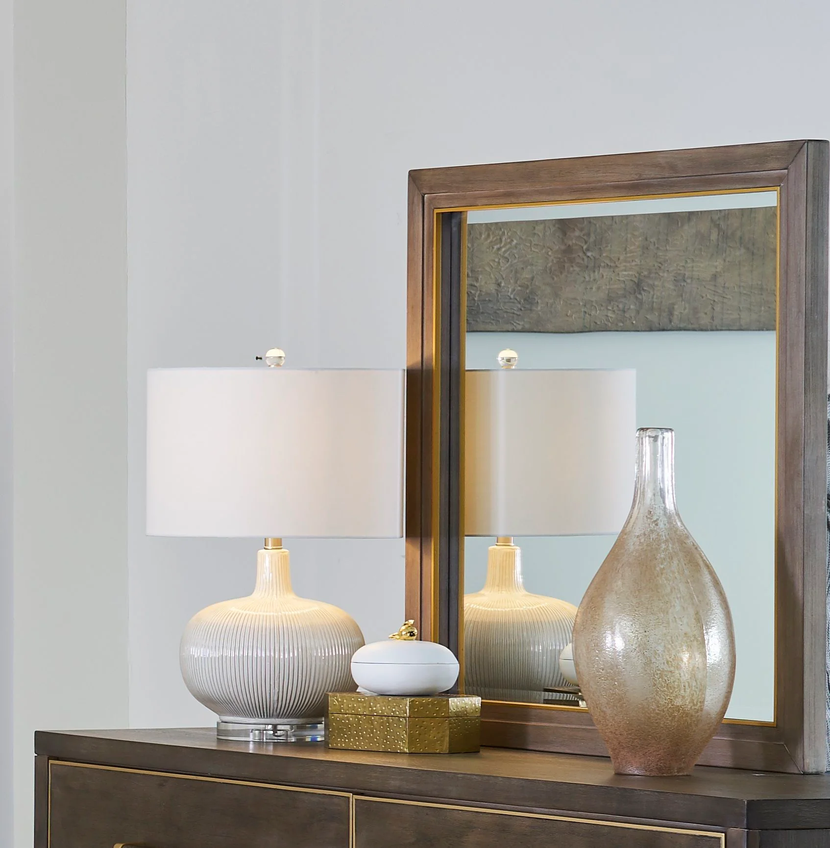 Mirror - Sandblasted Walnut - Image 5