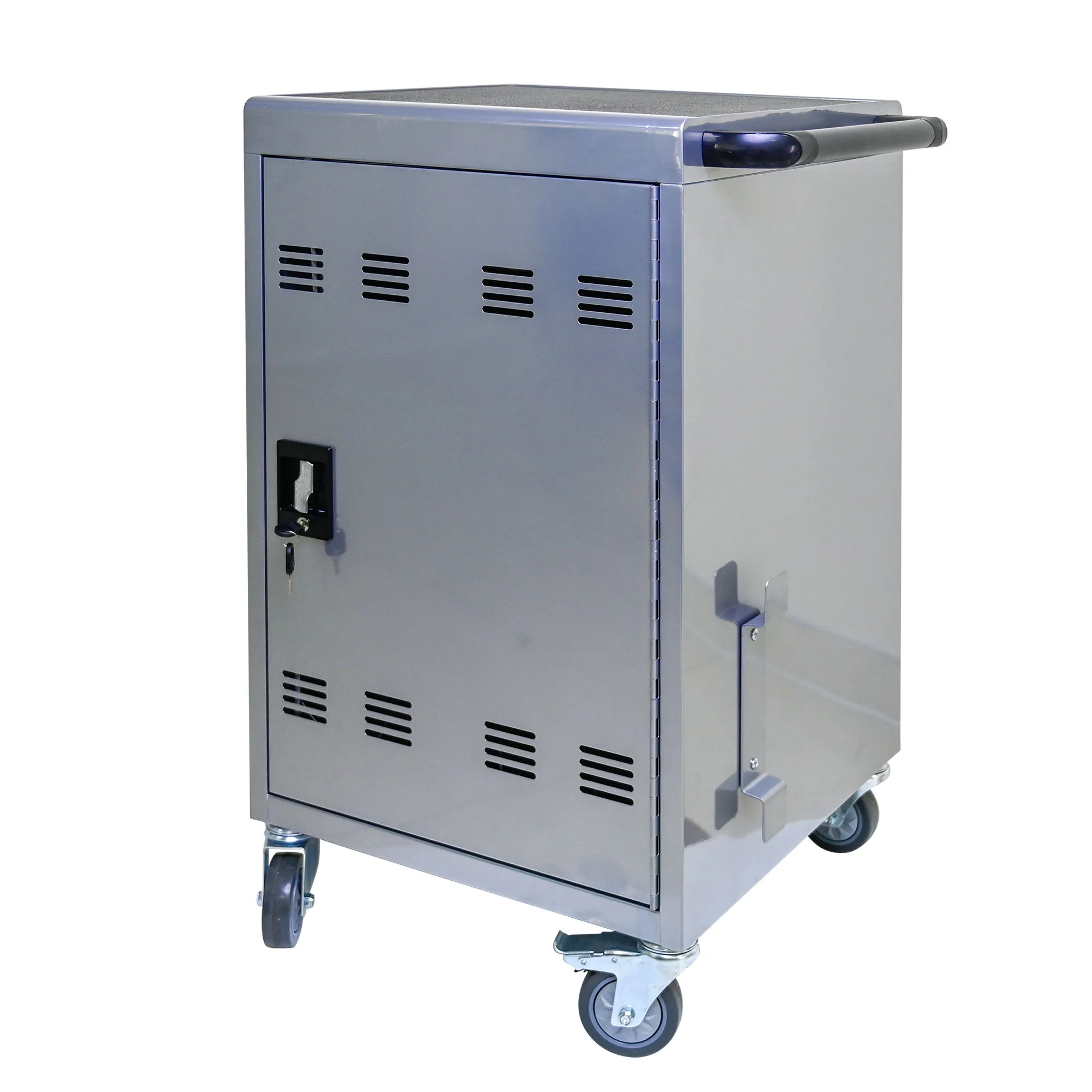 Mobile Charging Cart For Tablets Laptops 35, Device Capacity Matt Metal - Image 18