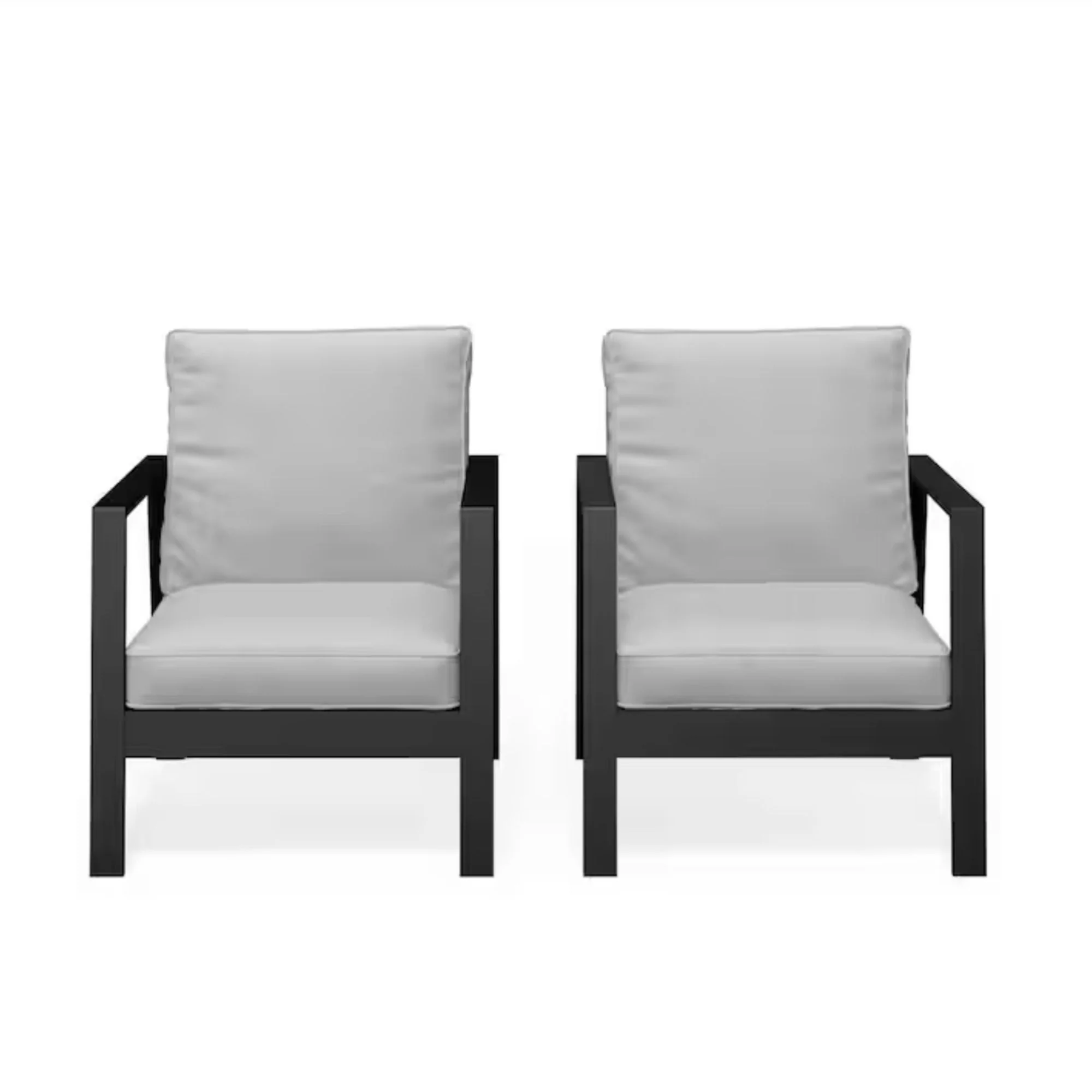 Modern 5 Seat Outdoor Patio Furniture Set With Coffee Table - Image 16