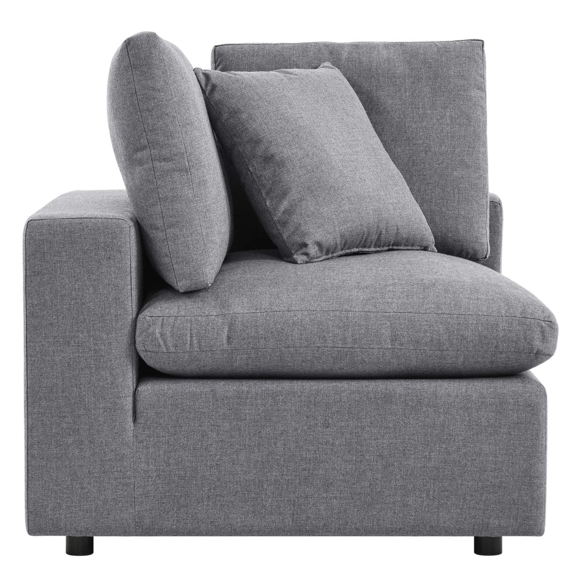 Modern Aluminum Outdoor Corner Chair with Sunbrella® Cushions and Weatherproof Frame - Image 11