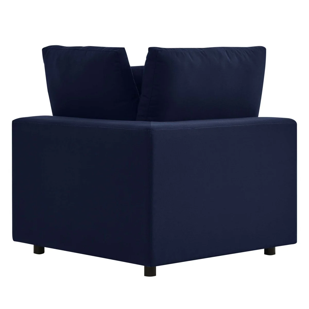 Modern Aluminum Outdoor Corner Chair with Sunbrella® Cushions and Weatherproof Frame - Image 19
