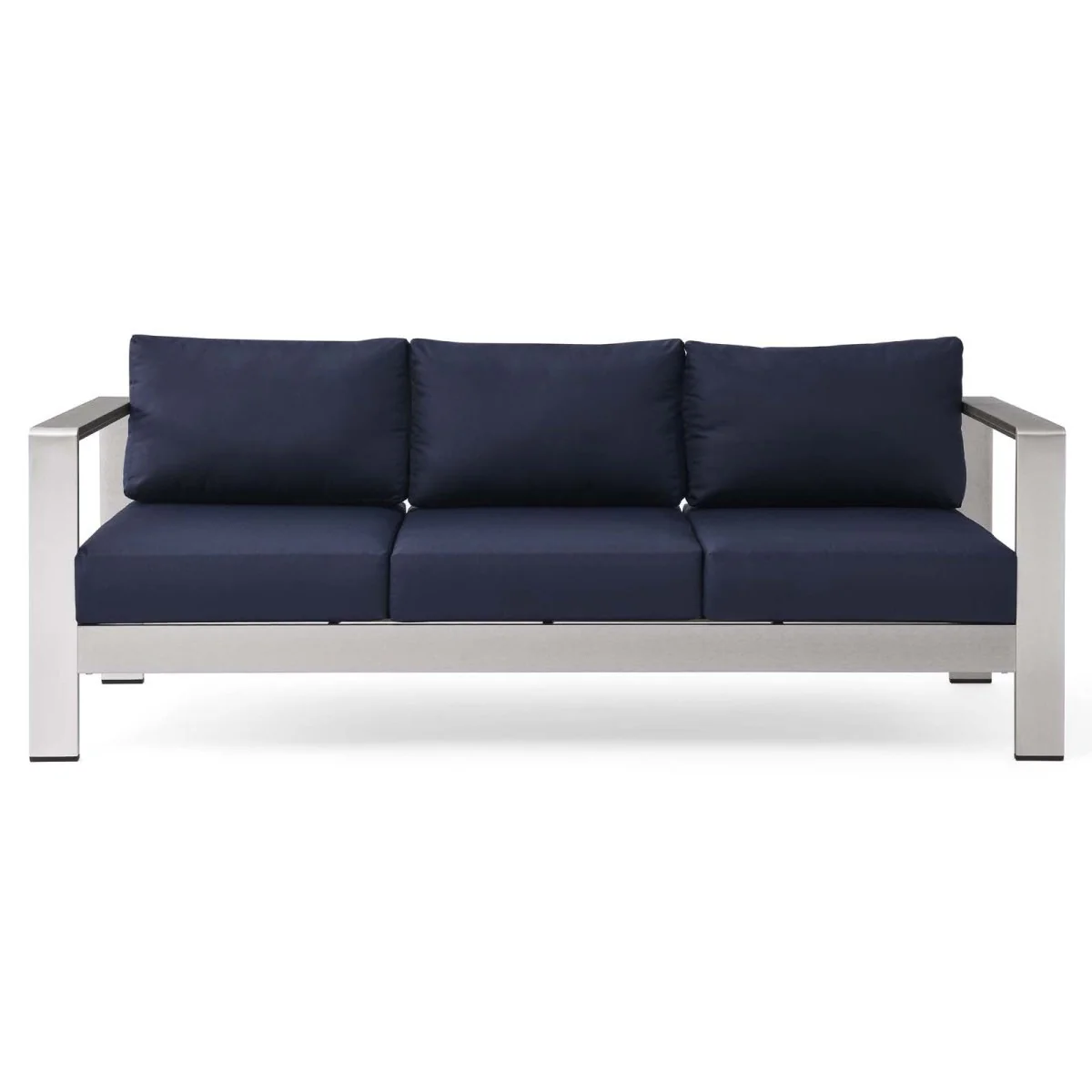 Modern Aluminum Outdoor Sofa Contemporary Patio Sectional Seating for Garden - Image 20