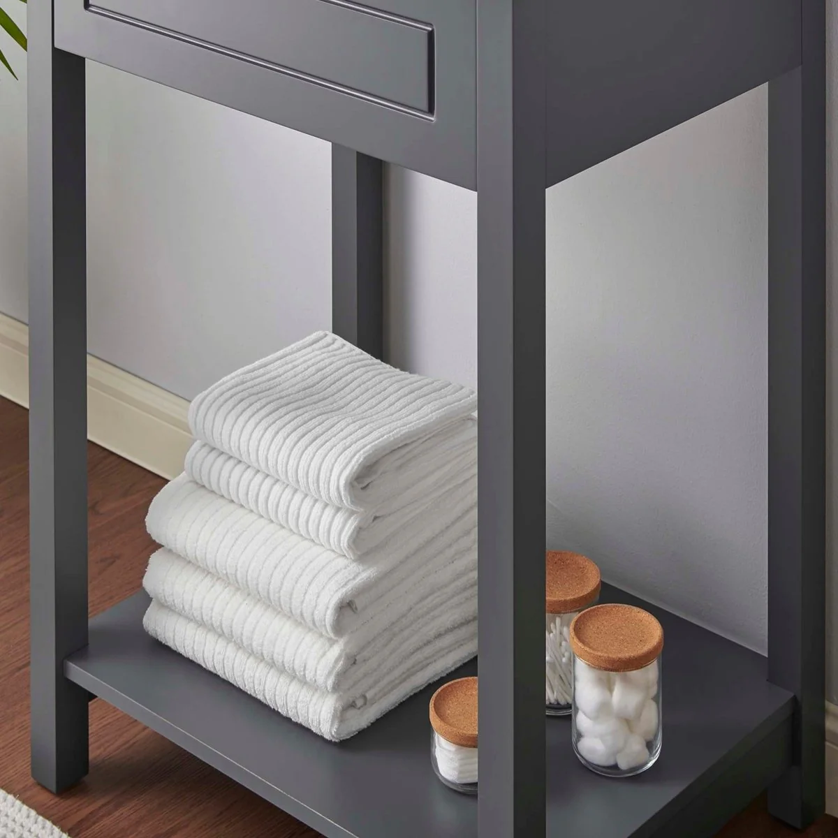 Modern Bathroom Vanity Cabinet - MDF Particleboard, Contemporary Bath Storage Cabinet - Image 13