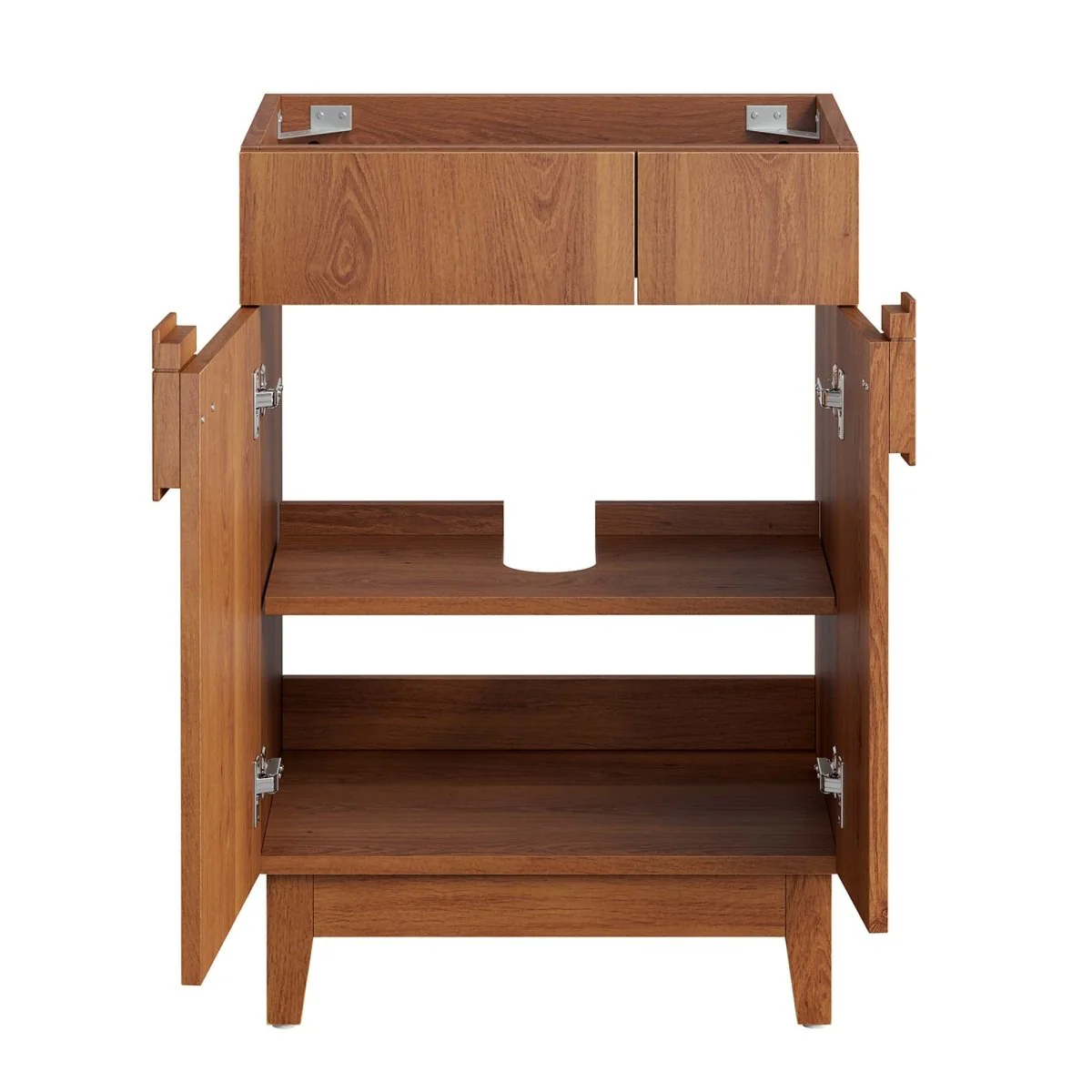 Modern Bathroom Vanity Cabinet with Double Door Storage and Drawers – Sink Not Included - Image 16