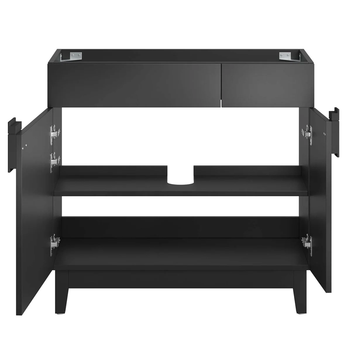 Modern Bathroom Vanity Cabinet with Double Door Storage and Drawers – Sink Not Included - Image 43