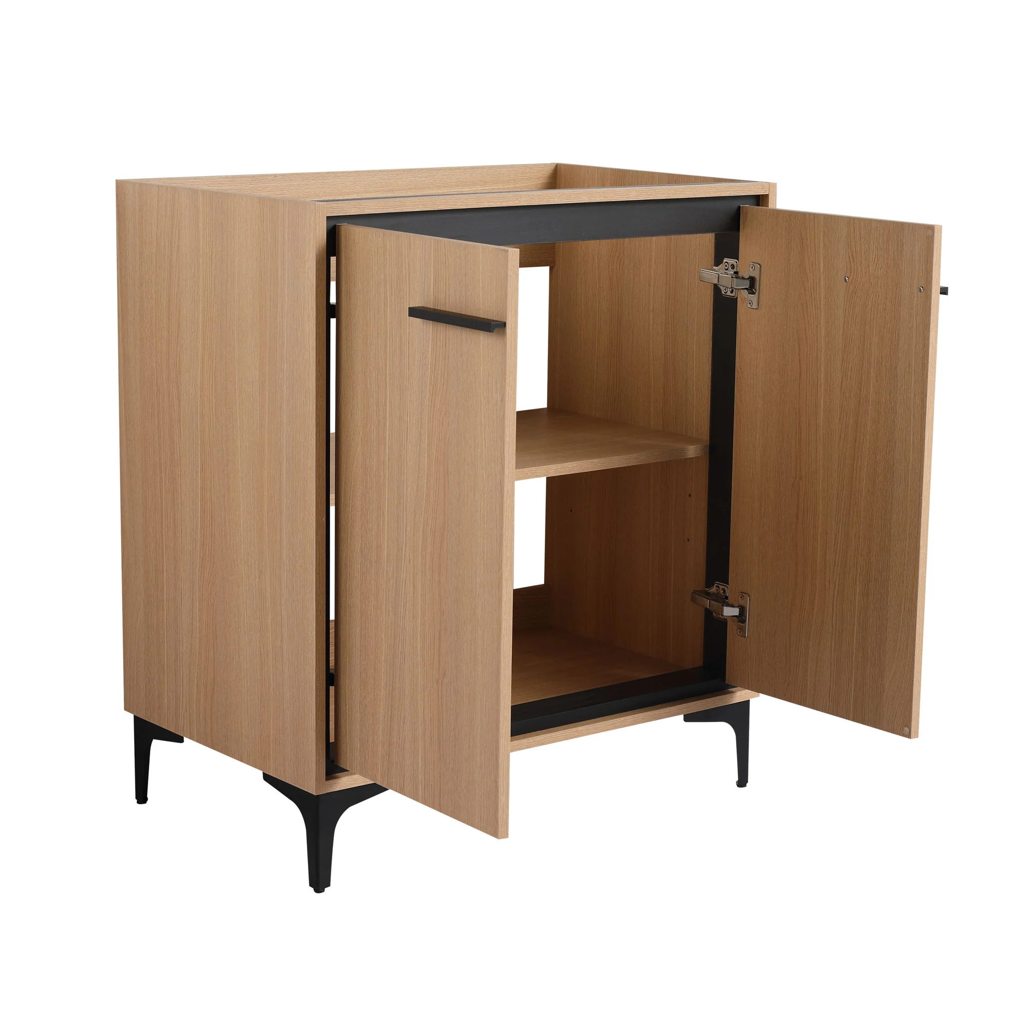 Modern Bathroom Vanity Cabinet With Soft Closing Doors - Image 8