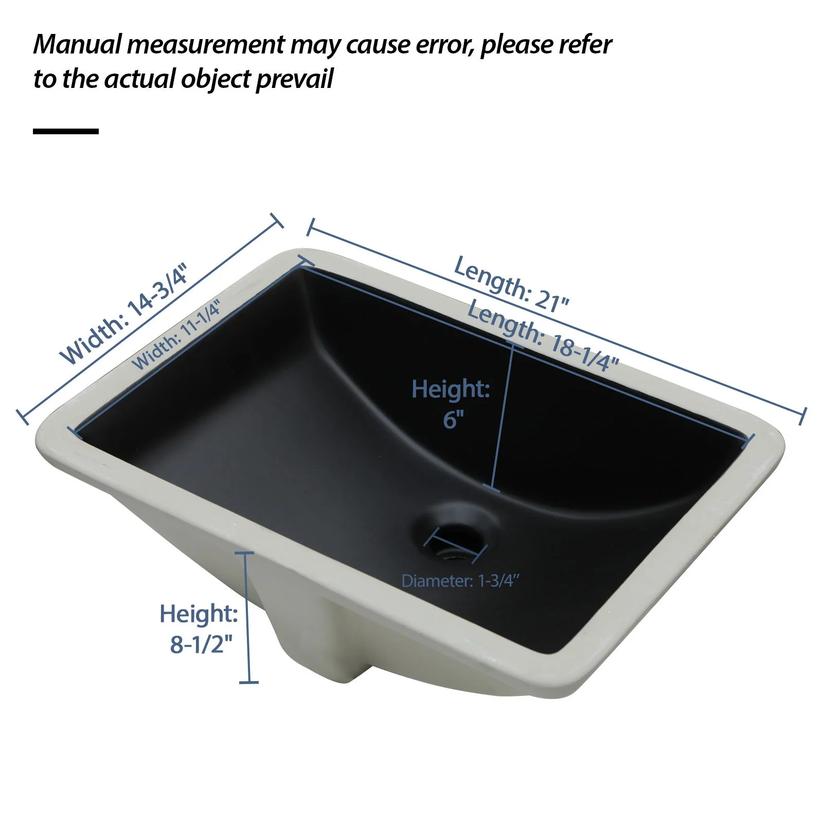 Modern Ceramic Undermount Bathroom Sink With Overflow, High Quality - Image 48