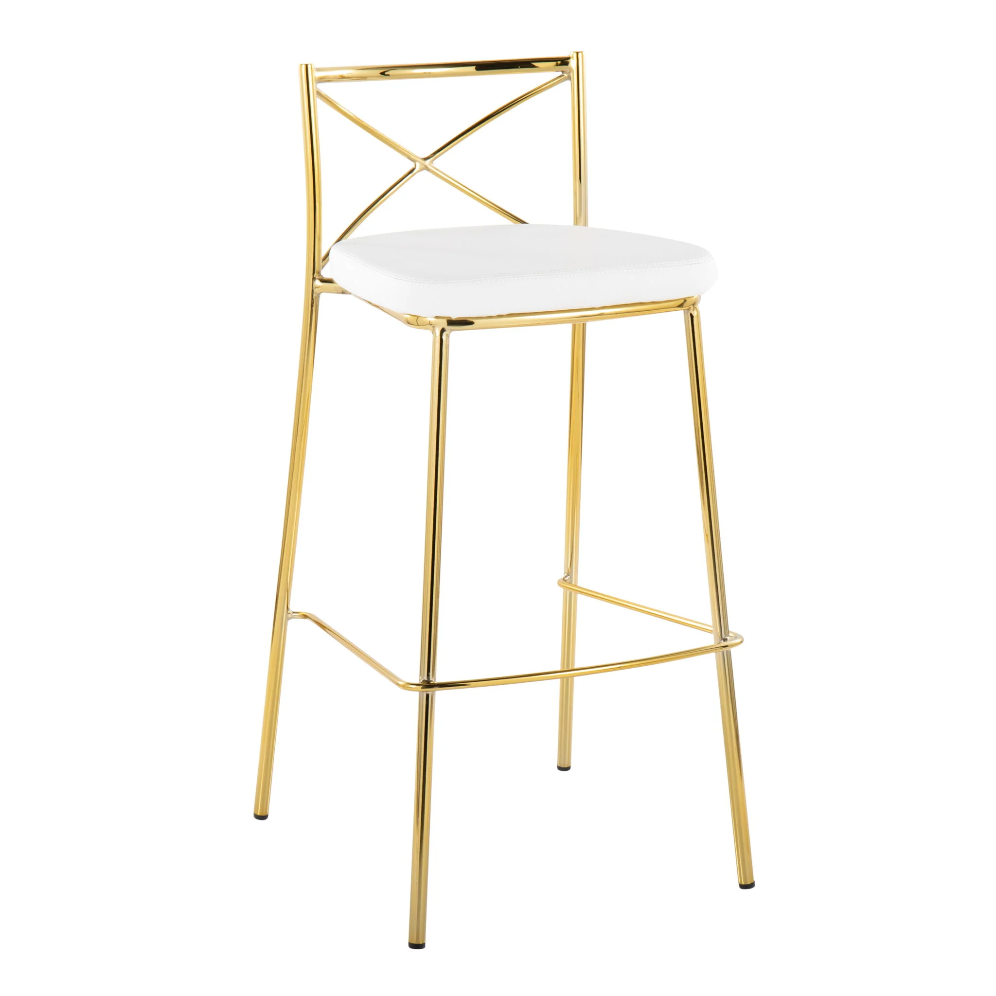 Modern Charlotte - Contemporary Fixed Height Barstool (Set of 2) - Image 10