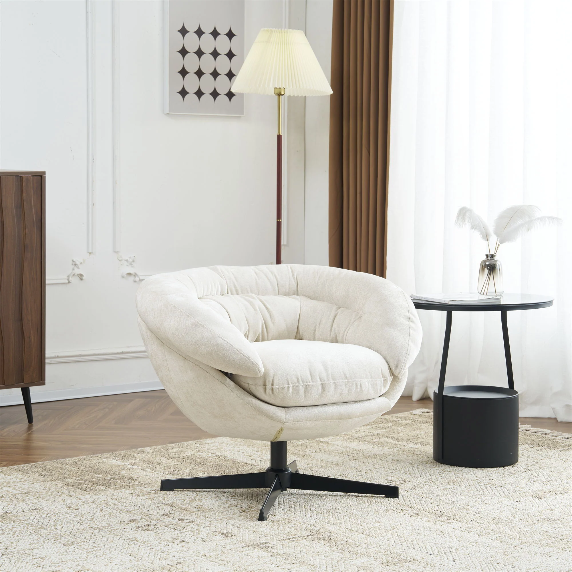 Modern Office Chair With 360 Degree Swivel - Image 38