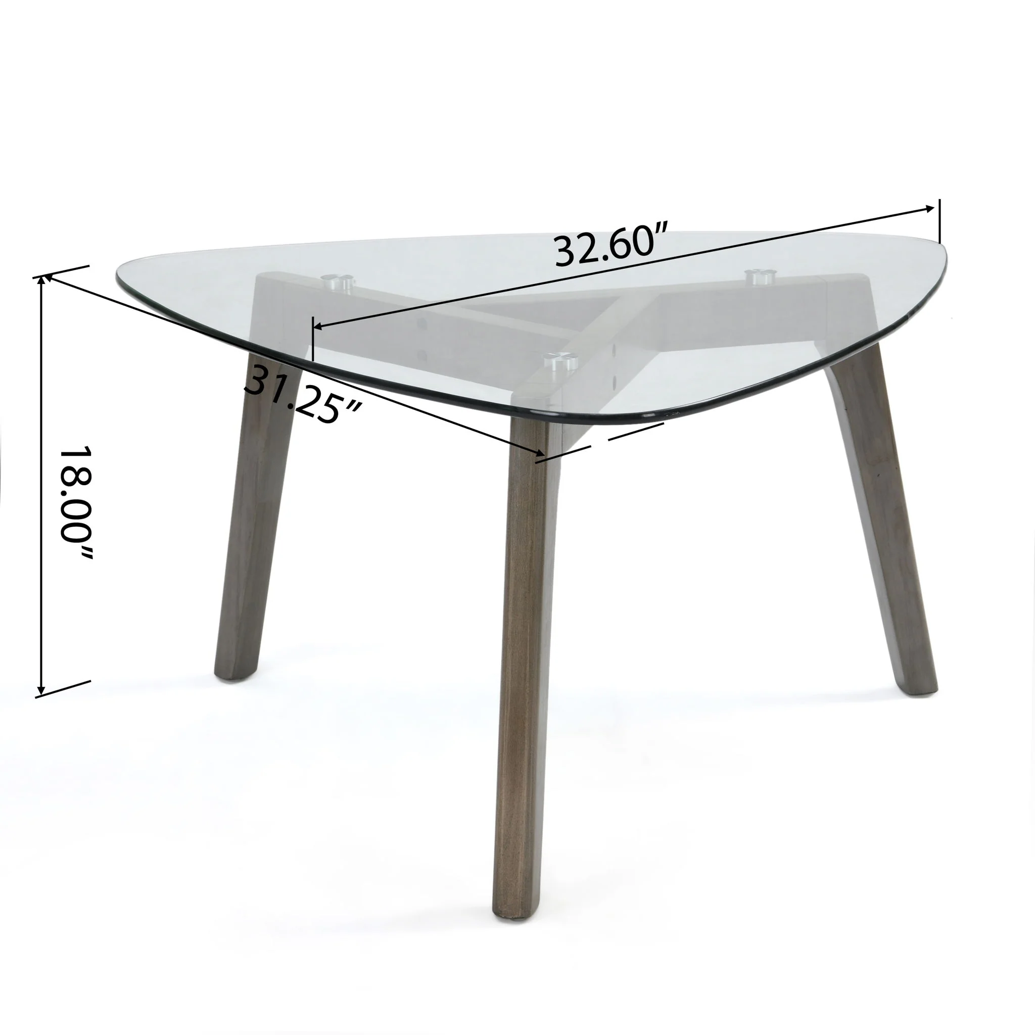 Modern Coffee Table With Wood Construction And Compact Design - Image 3