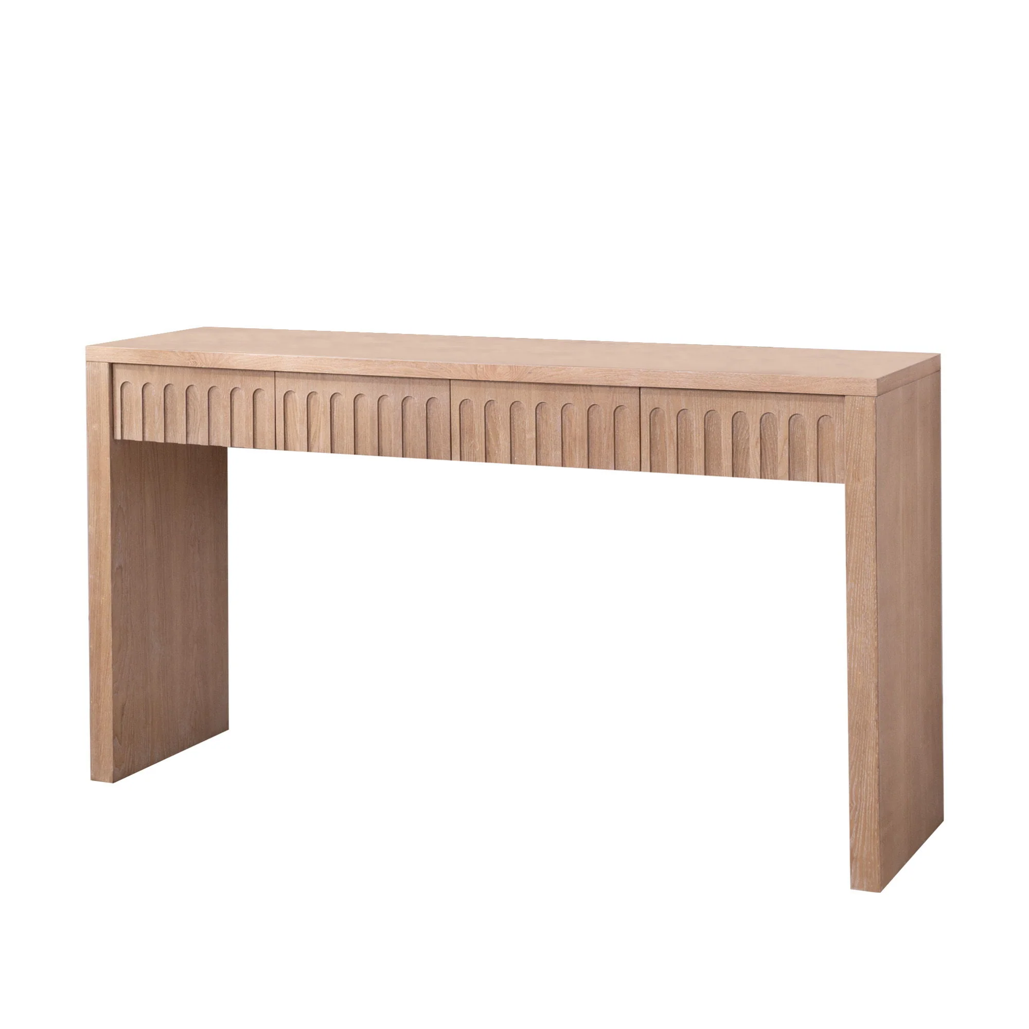 Modern Console Table With 4 Drawers, Entryway Table - Image 3