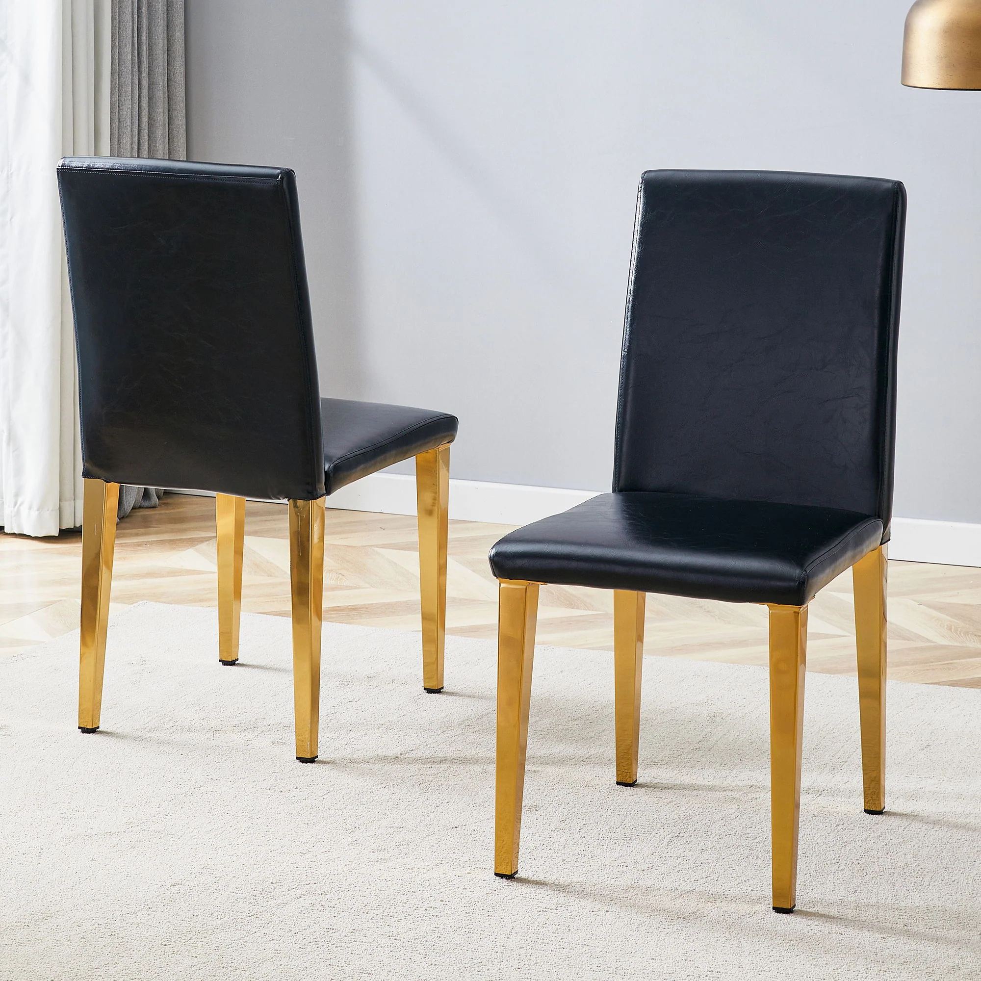 Modern Dining Chairs With Metal Legs - Image 19
