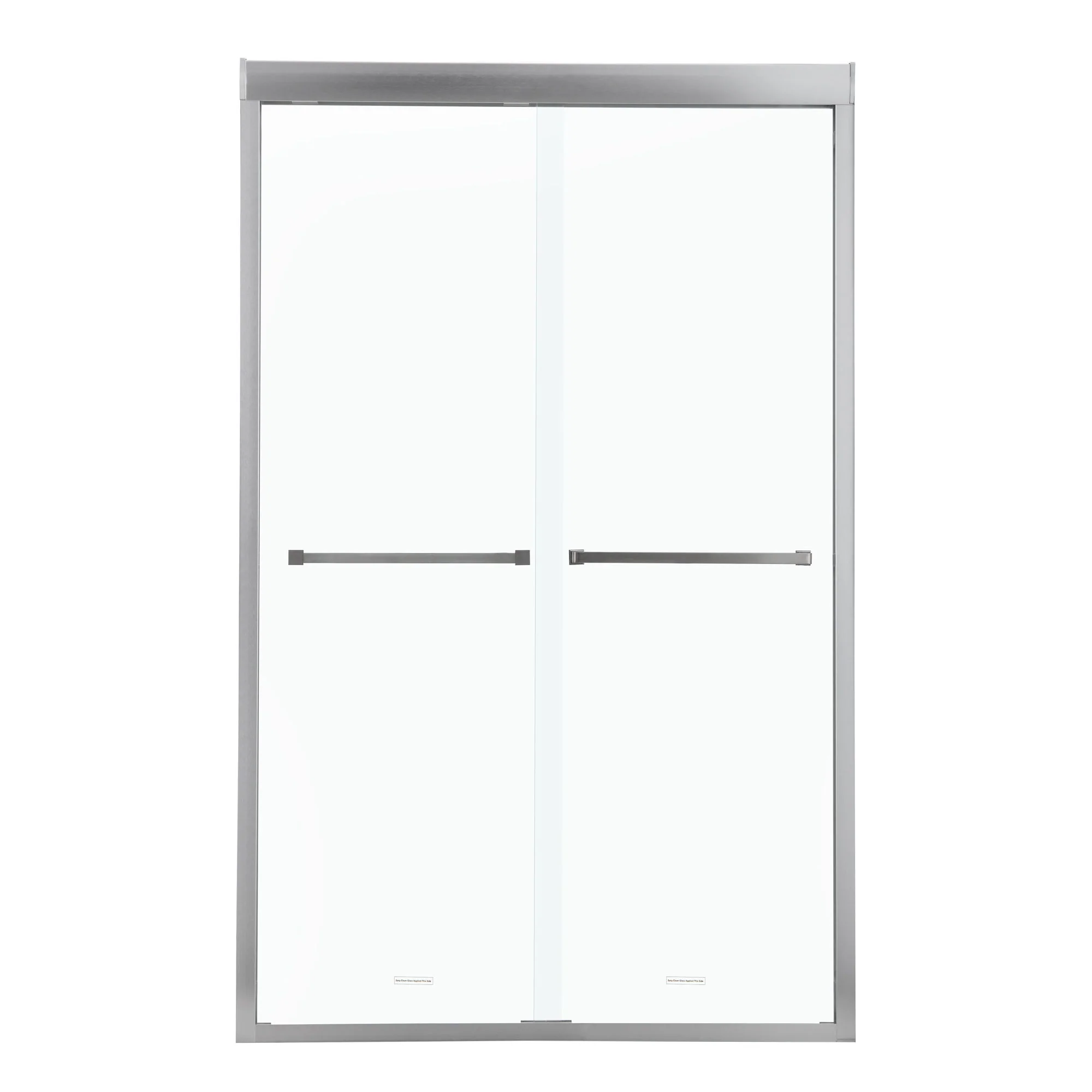 Modern Double Sliding Shower Enclosure, Tempered Glass - Image 2