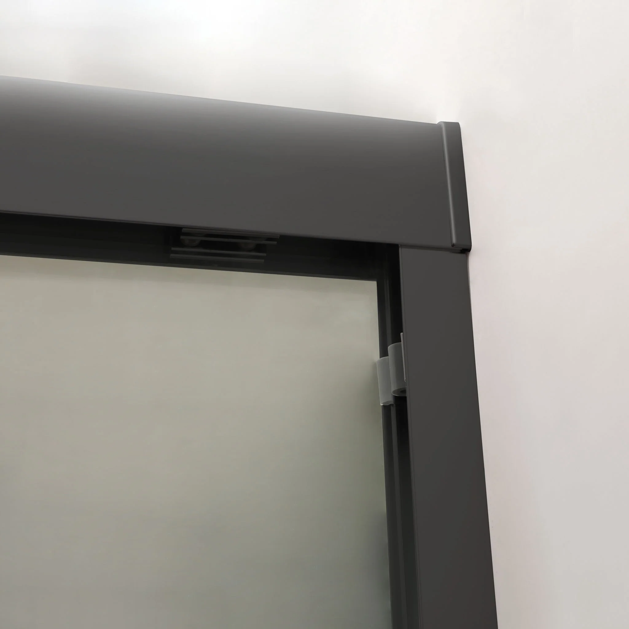 Modern Double Sliding Shower Enclosure, Tempered Glass - Image 6