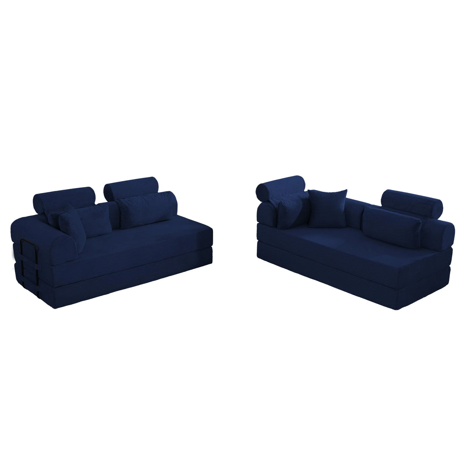 Modern L-Shape Modular Sectional Sofa, Compressed Design - Image 75