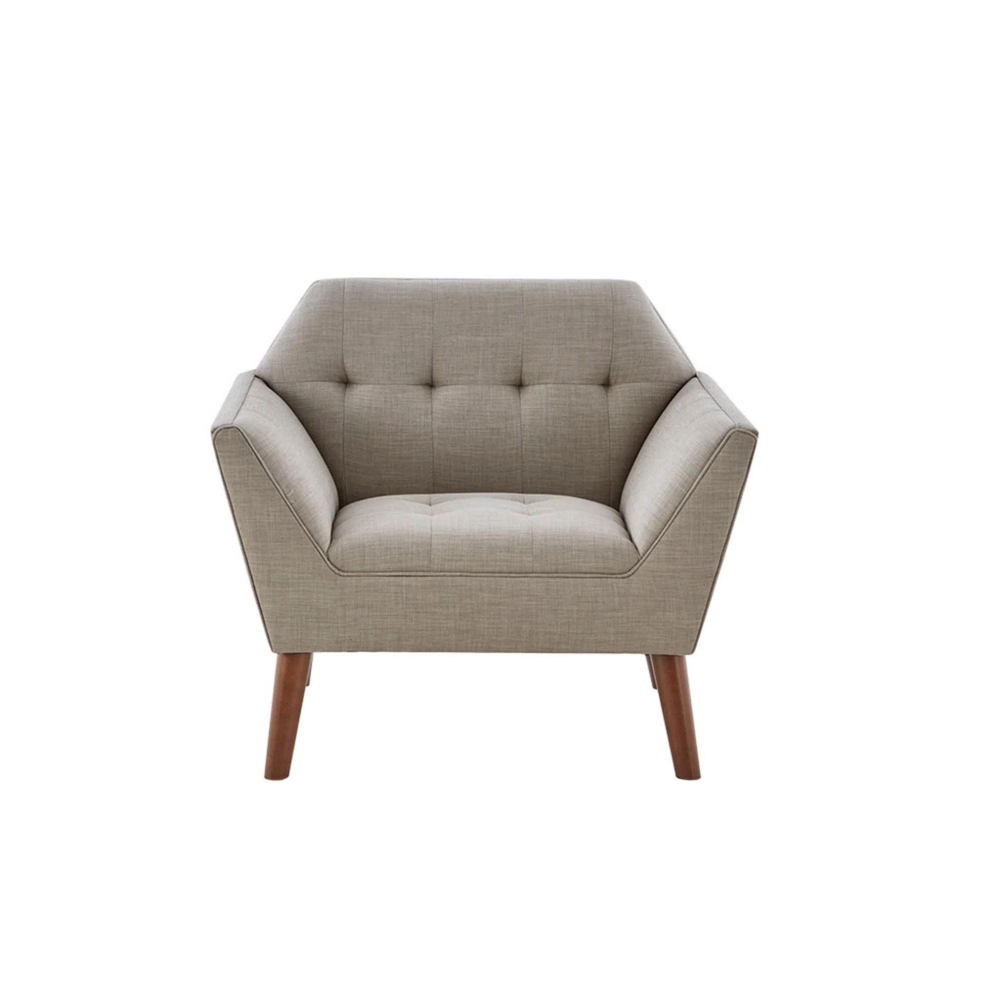 Modern Lounge Chair With Button Tufting - Image 2