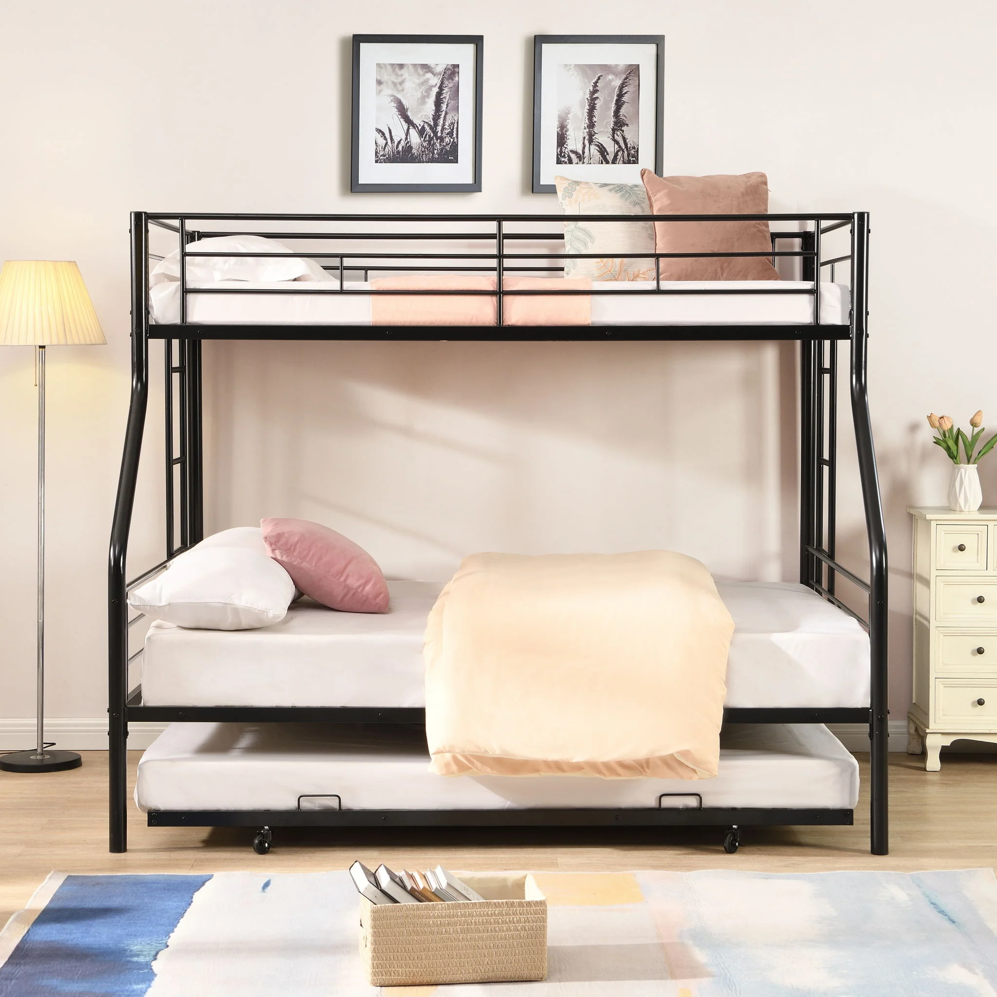 Modern Metal Bunk Bed - Image 3